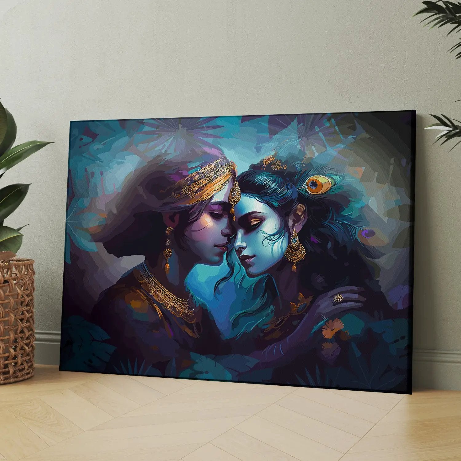 Radha Krishna Love Paintings Painting Divine Love Of Radha Krishna radha-krishna-love-paintings-painting-divine-love-of-radha-krishna