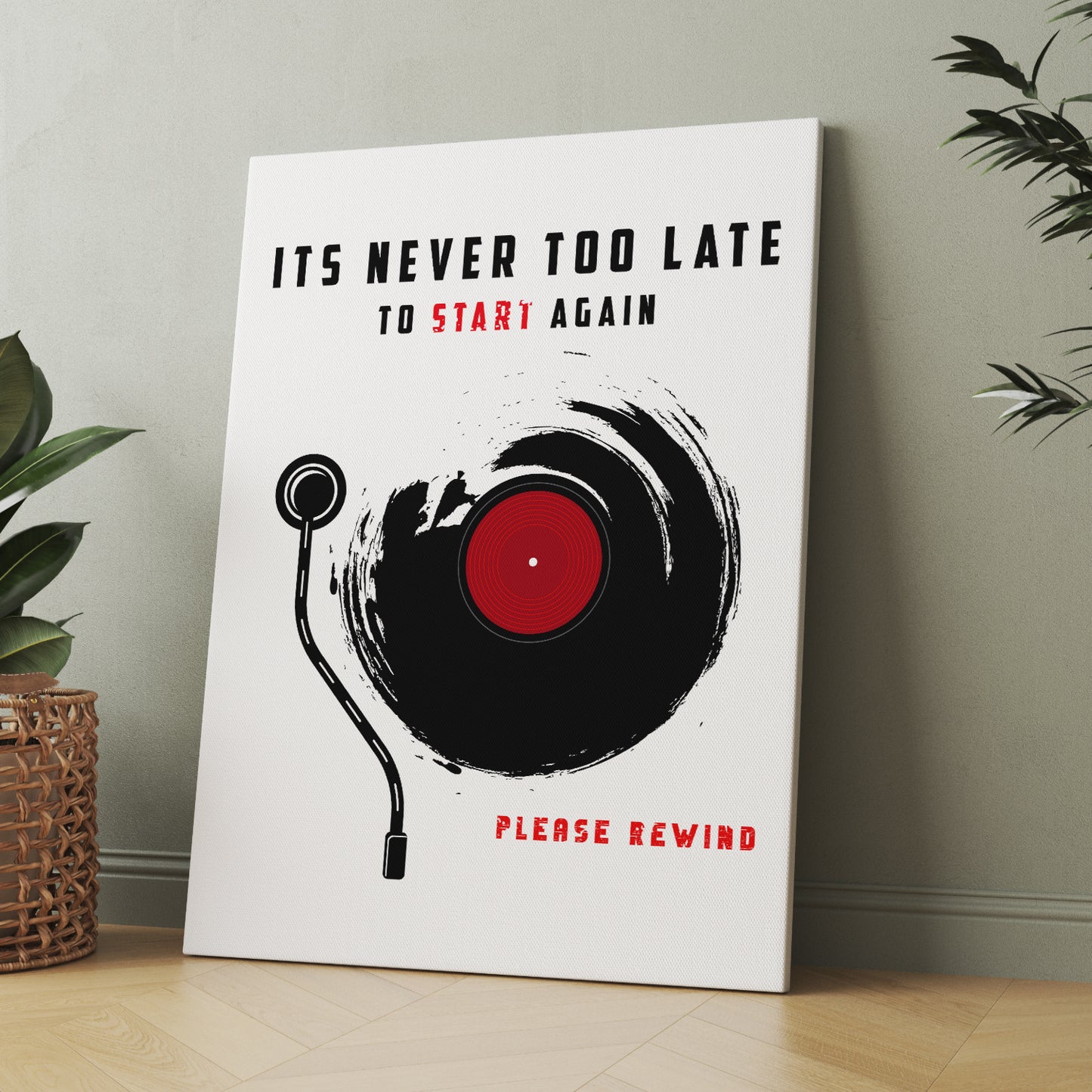 Motivational Canvas Painting - Inspire Your Journey to Greatness-Kotart