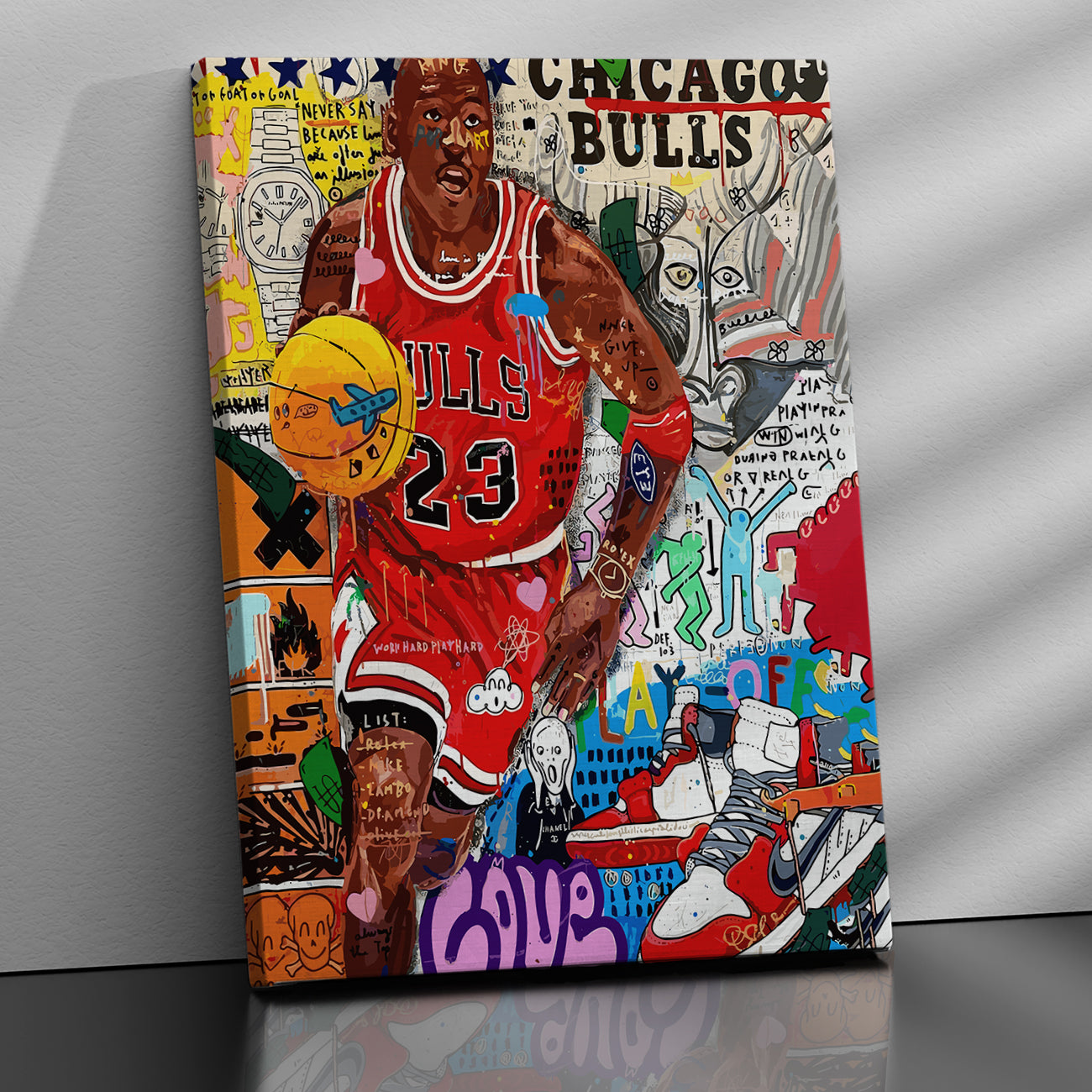 Michael clearance jordan canvas