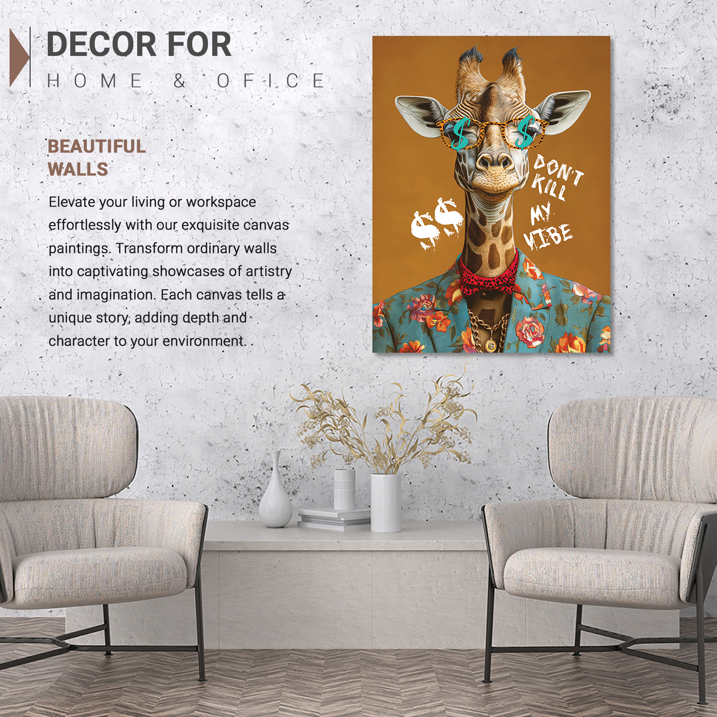 Modern Wall Canvas For Home Decor, Decorative Canvas
