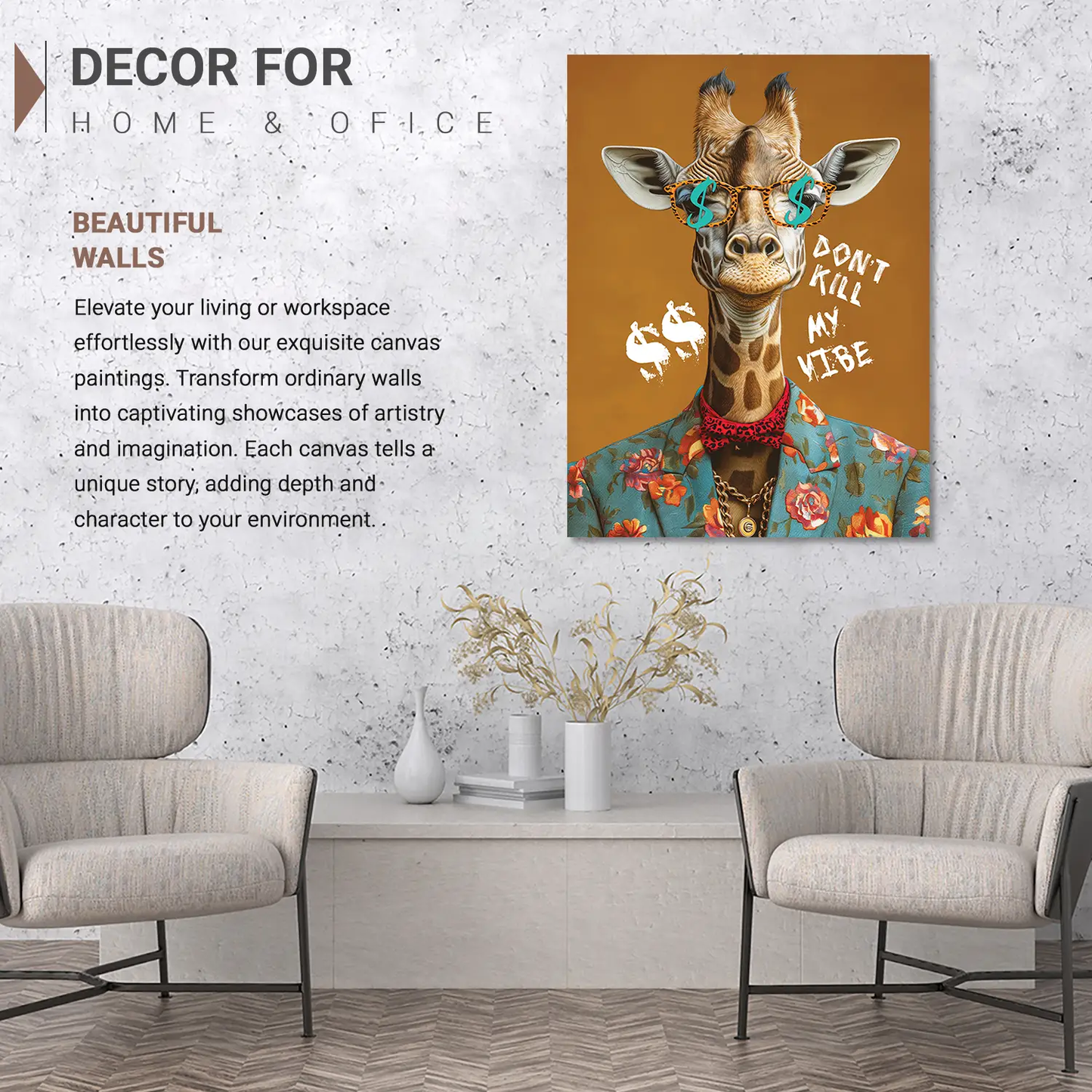 Modern Wall Canvas For Home Decor, Decorative Canvas