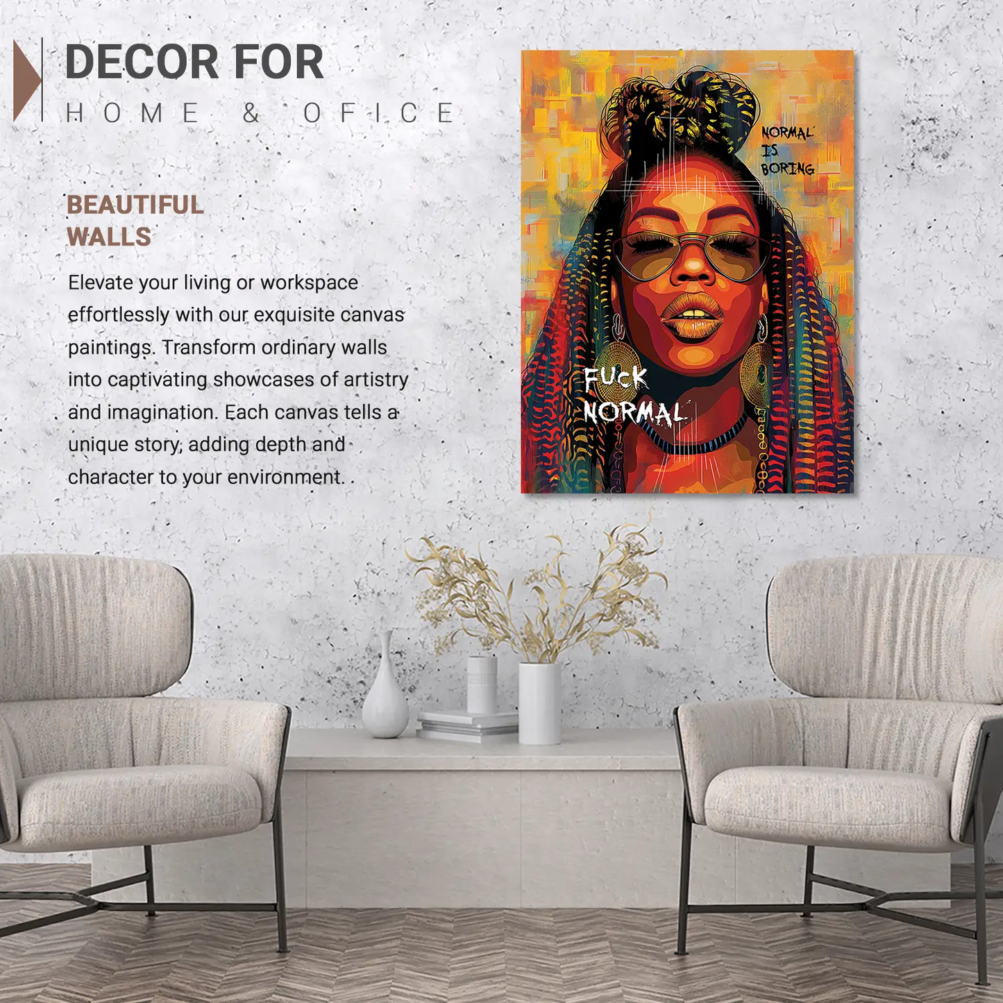 Modern Wall Art For Wall Hanging Canvas, Home Decor Wall Canvas