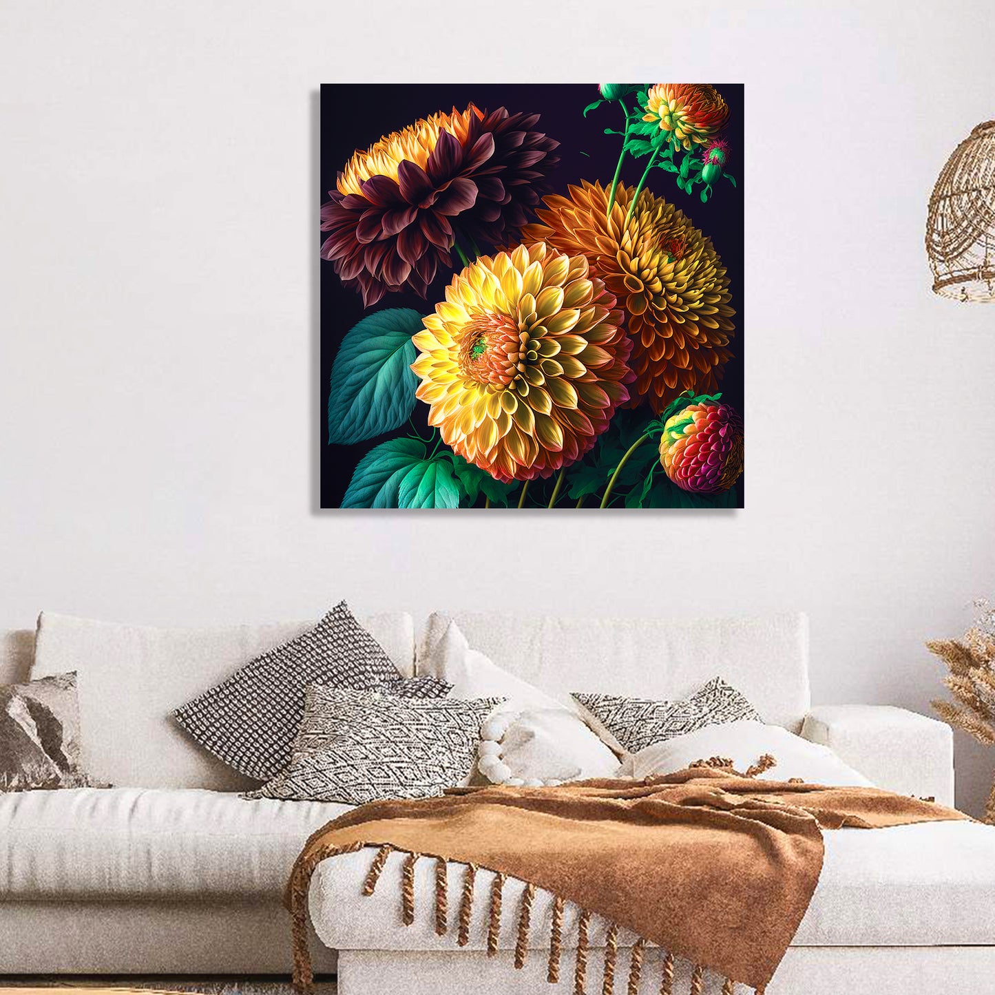 Modern Art Canvas Print for Living Room Bedroom Home and Office Wall Decor
