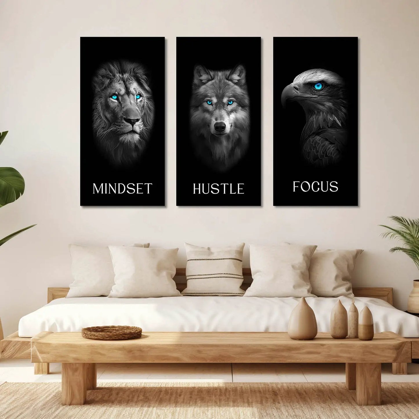 Motivational Canvas Art Print Set