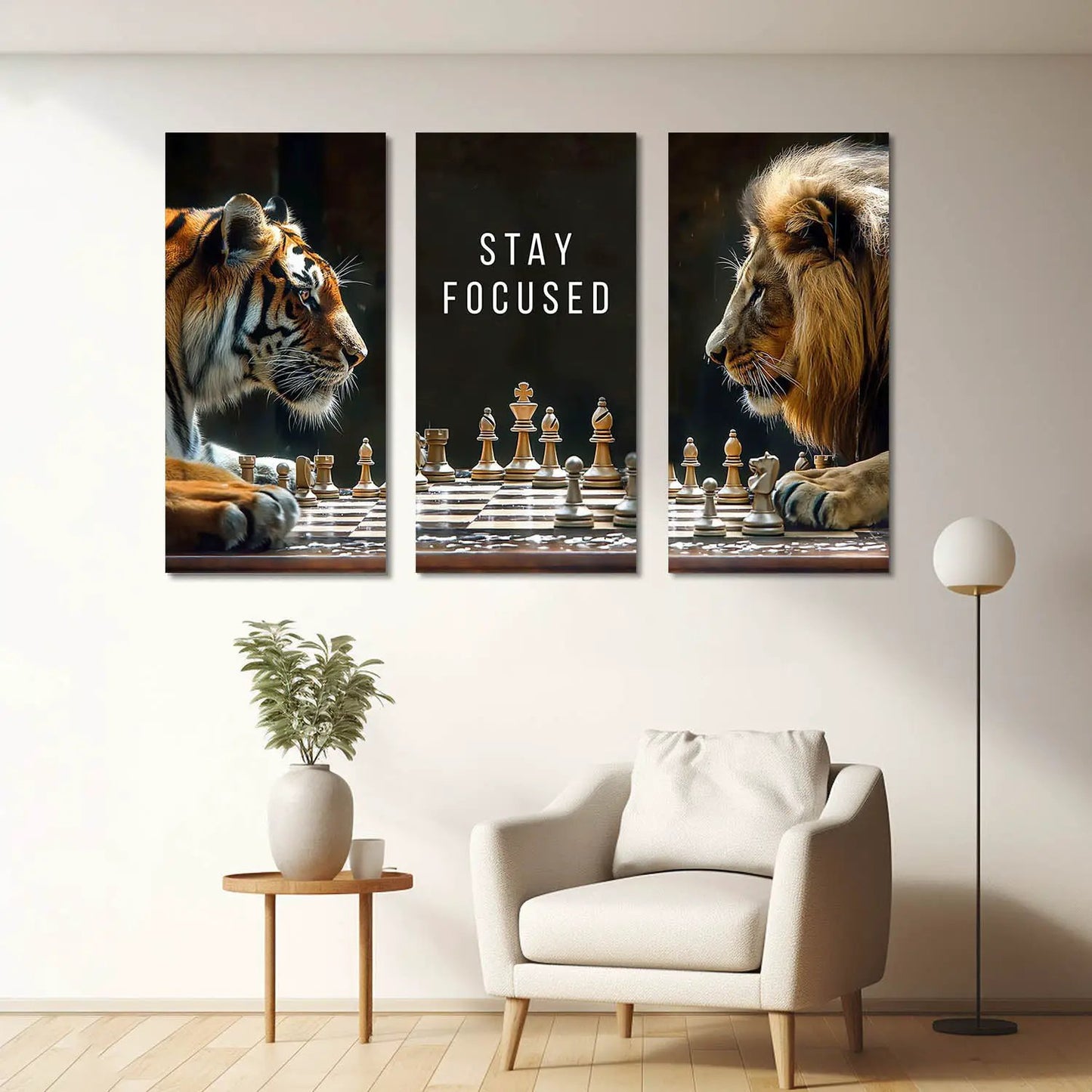 Motivational Canvas Art Print Set