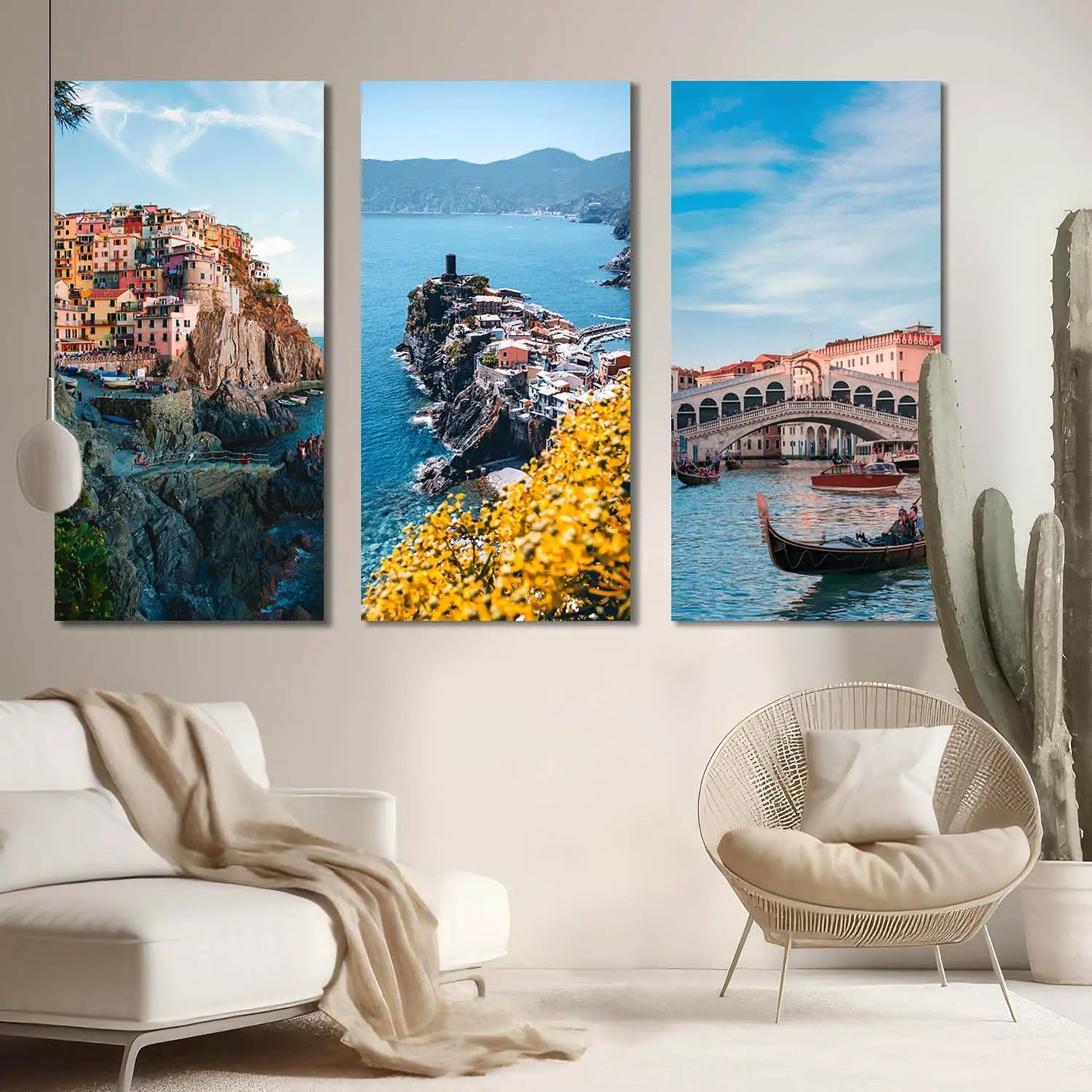 City View Canvas Art Print Set For Home Decor