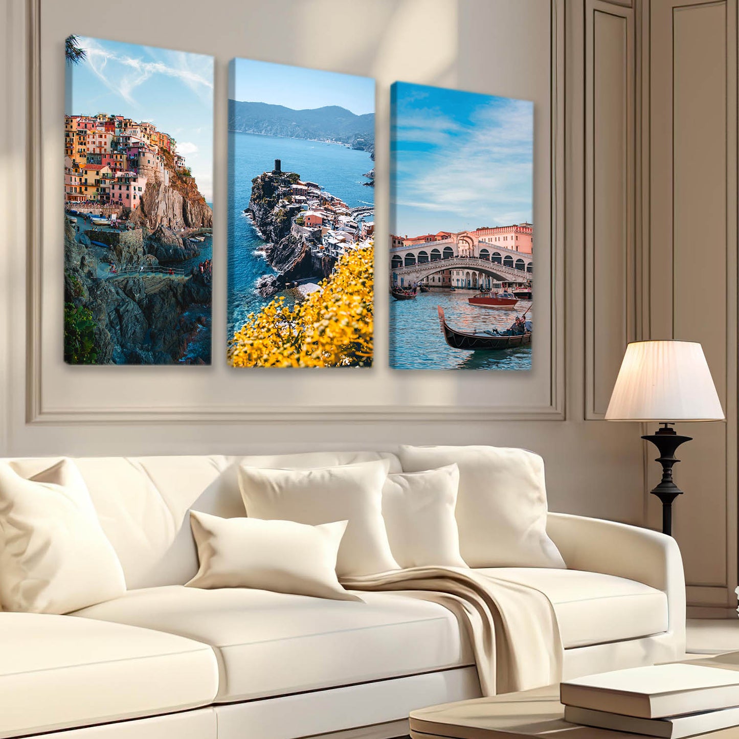 City View Canvas Art Print Set For Home Decor