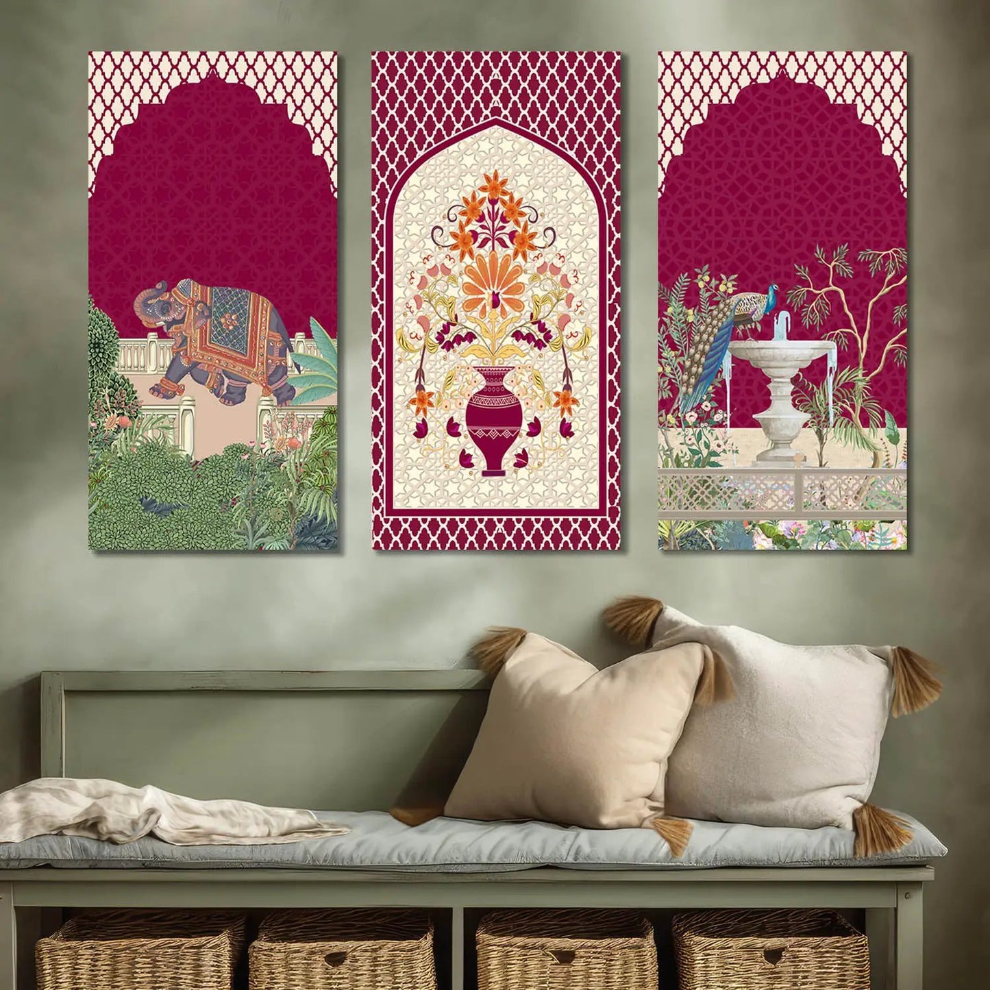 Traditional Art Wall Canvas For Home Décor And Living Room