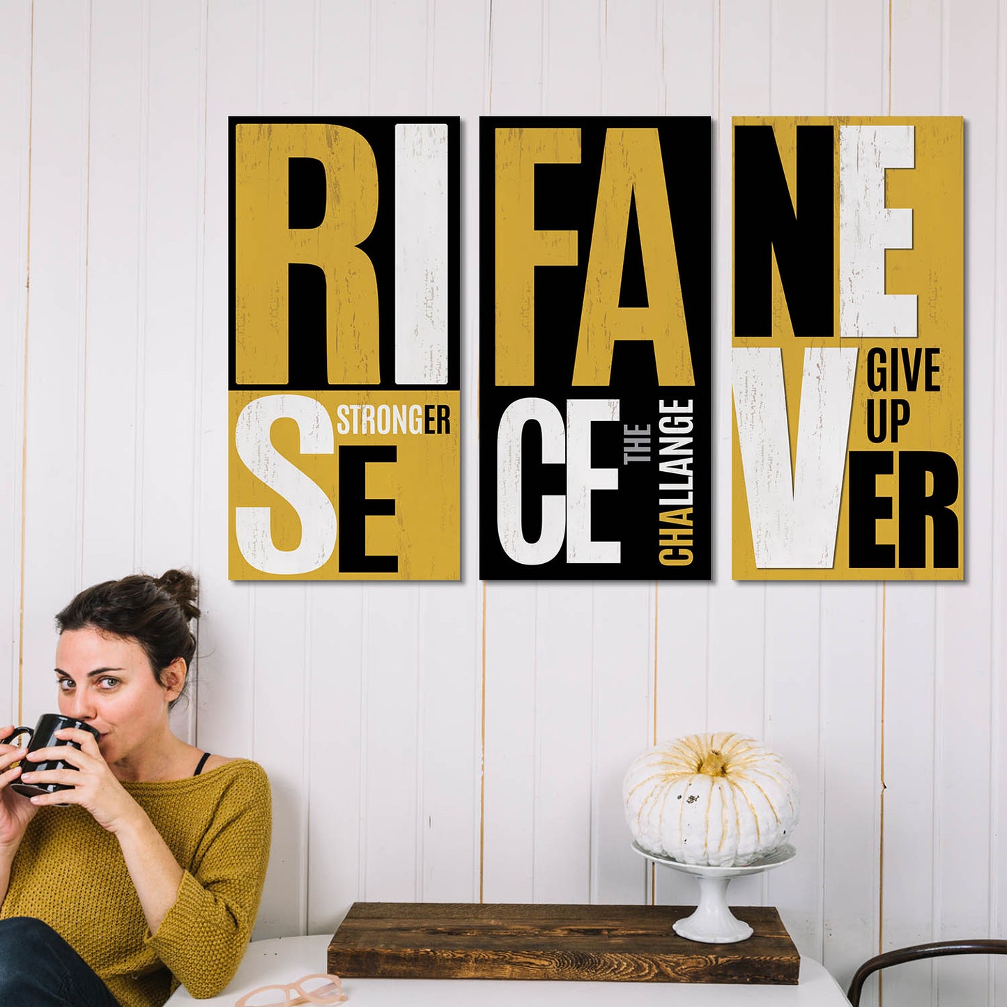 Motivational Quotes Canvas Art Print Wall Print for Living Room Wall Decoration