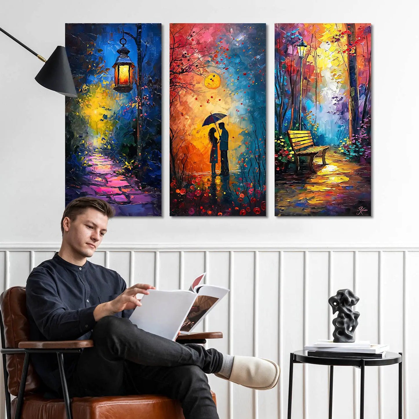 Modern Wall Art Canvas Art Print Set For Home Décor