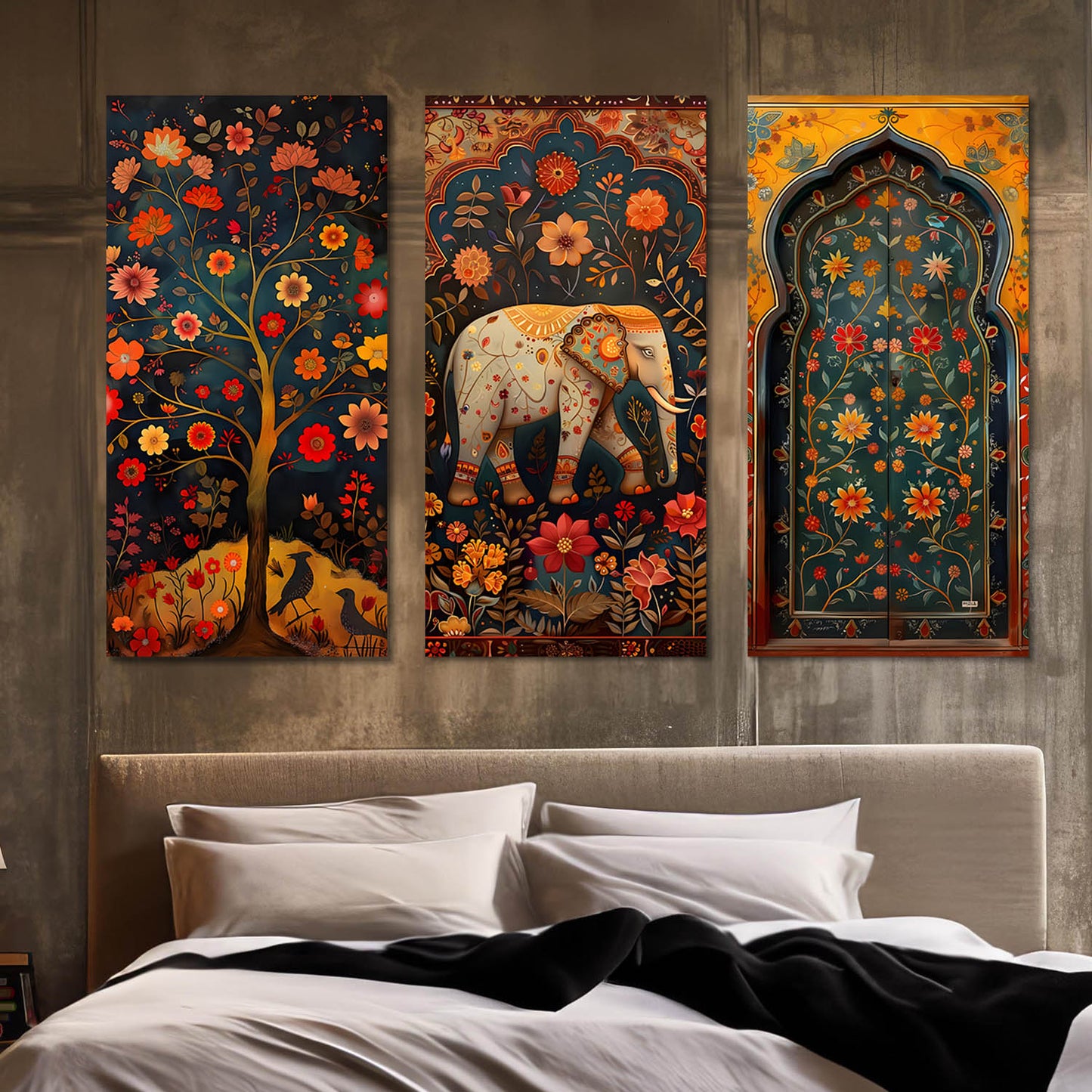 Traditional Canvas Art Print Wall Print for Living Room Wall Decoration