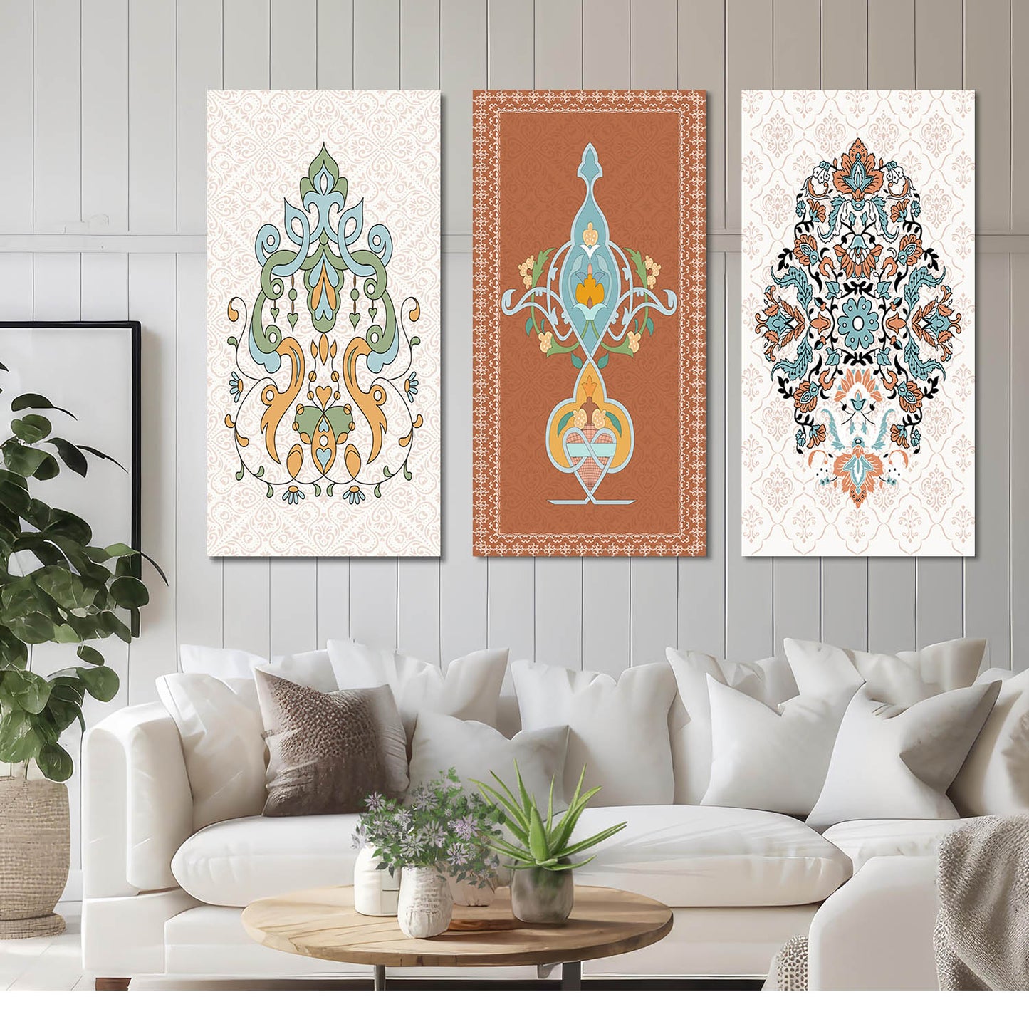 Pattern Wall Art Canvas, Wall Print for Living Room Wall Decoration