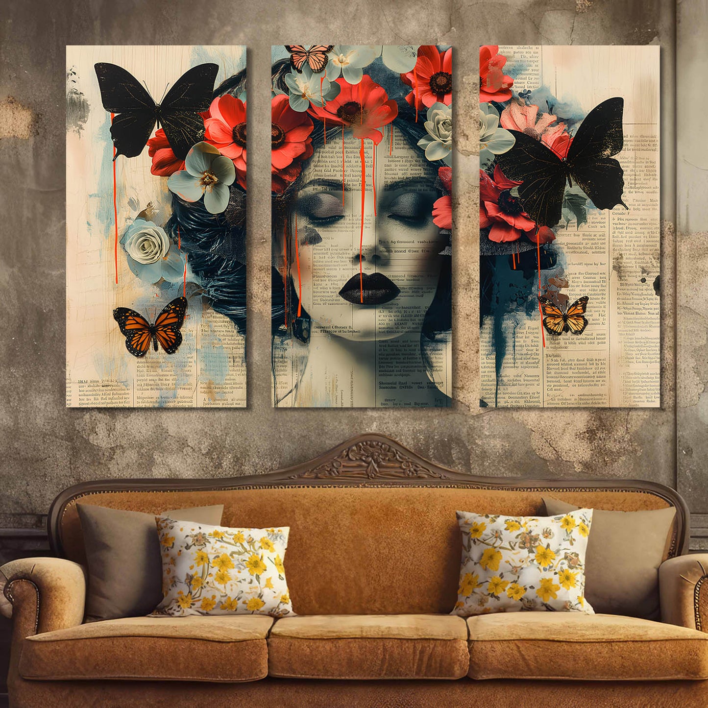 Modern Wall Art Canvas, Wall Print for Living Room Wall Decoration