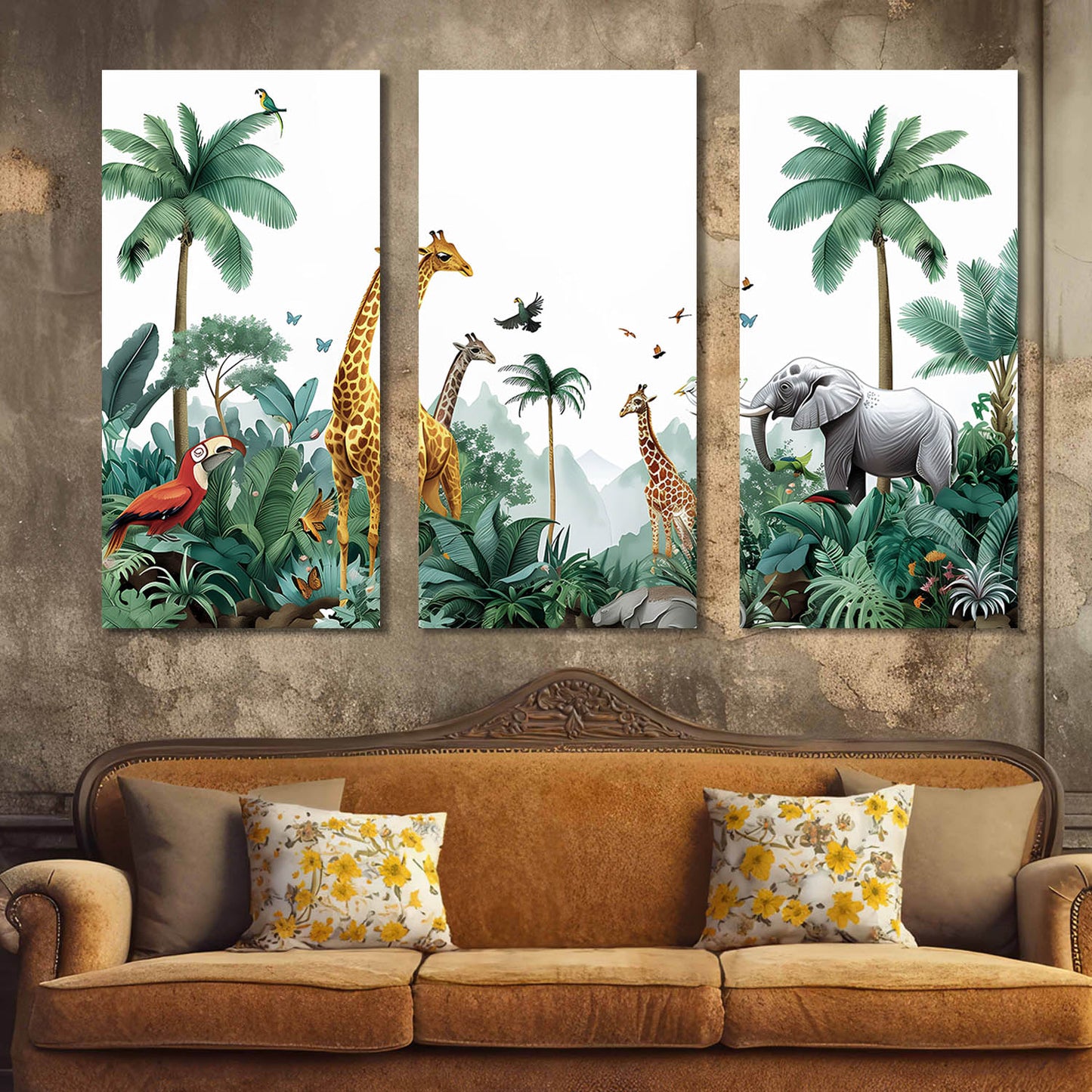 Nature Wall Art Canvas, Wall Print for Living Room Wall Decoration