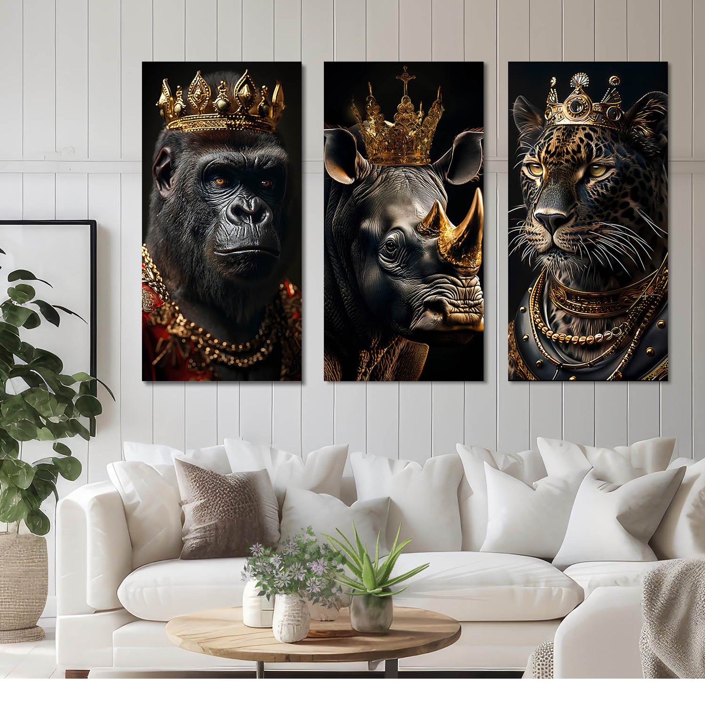Animal Modern Wall Art Canvas, Wall Print for Living Room Wall Decoration