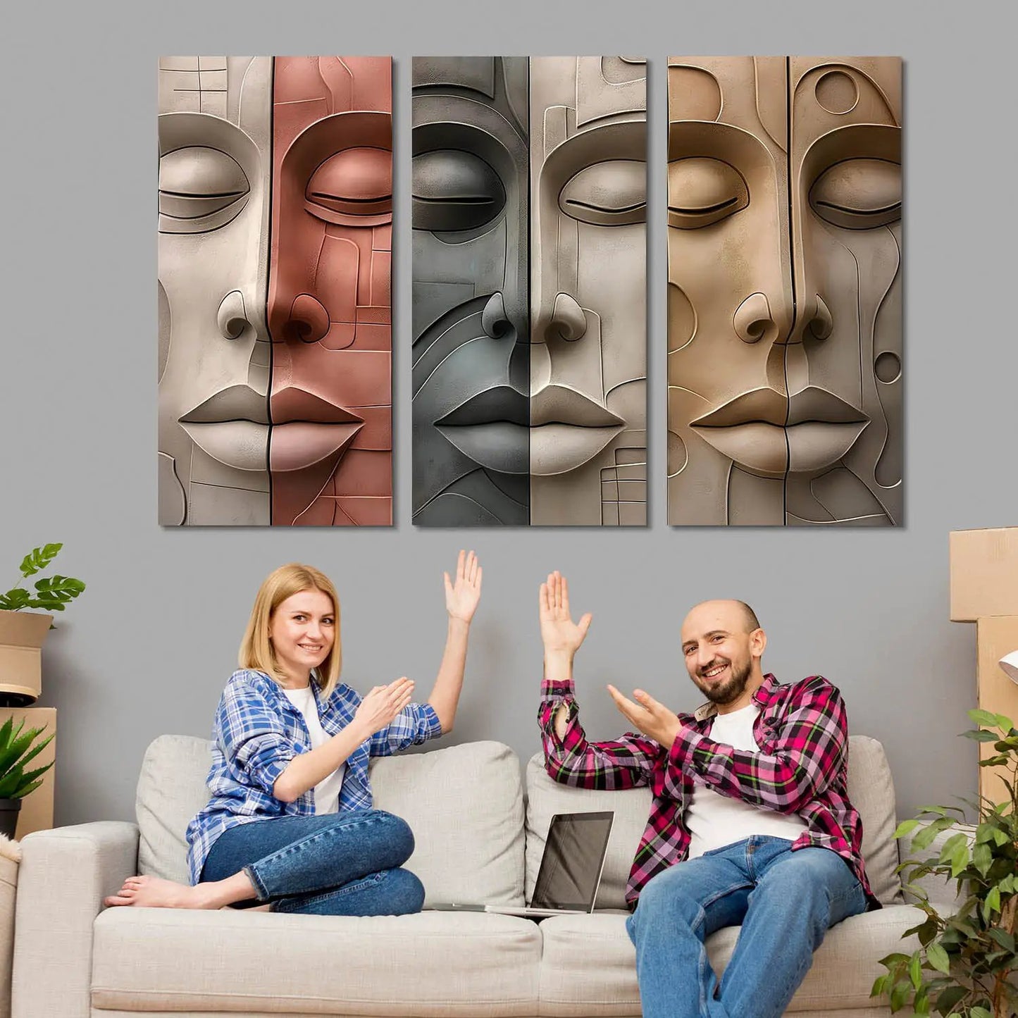 Modern Wall Art Canvas, Wall Print for Living Room Wall Decoration