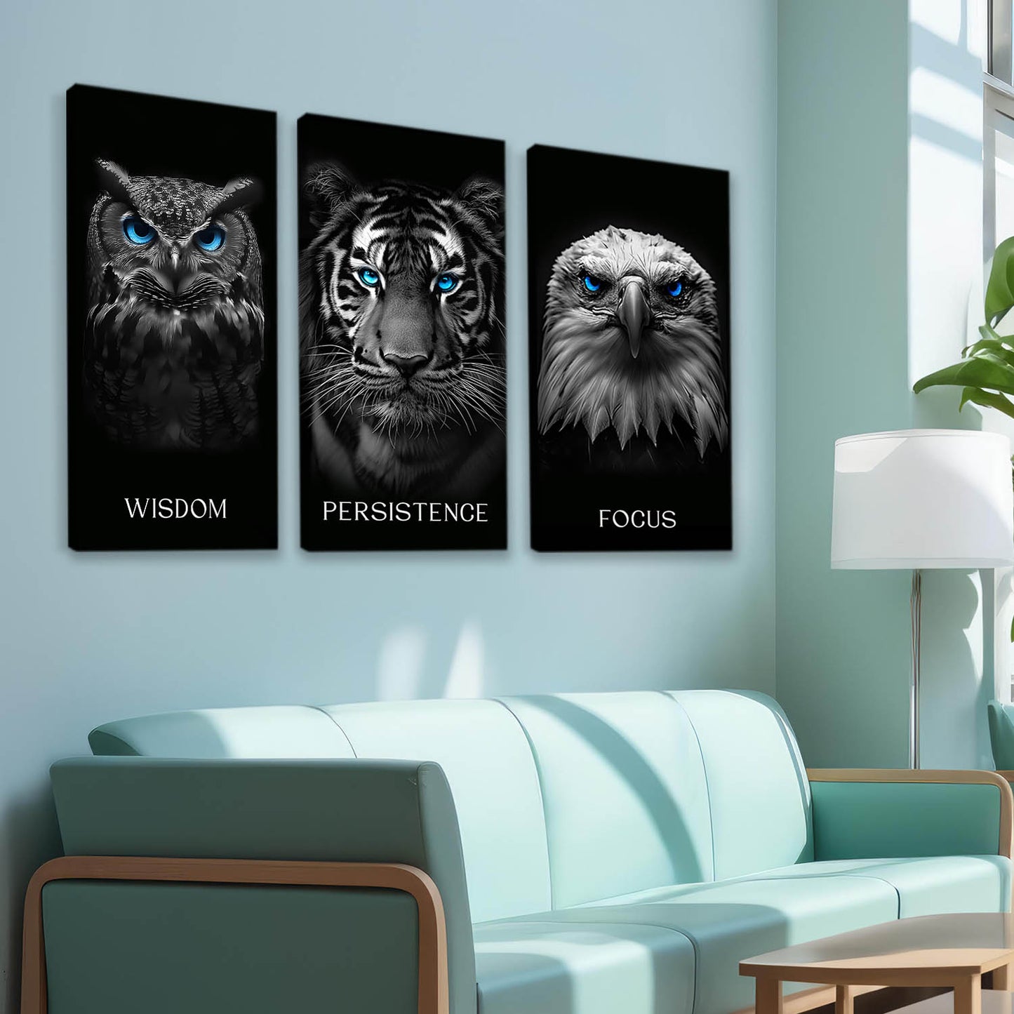 Motivational Wall Art Canvas Art Print Set For Home Décor