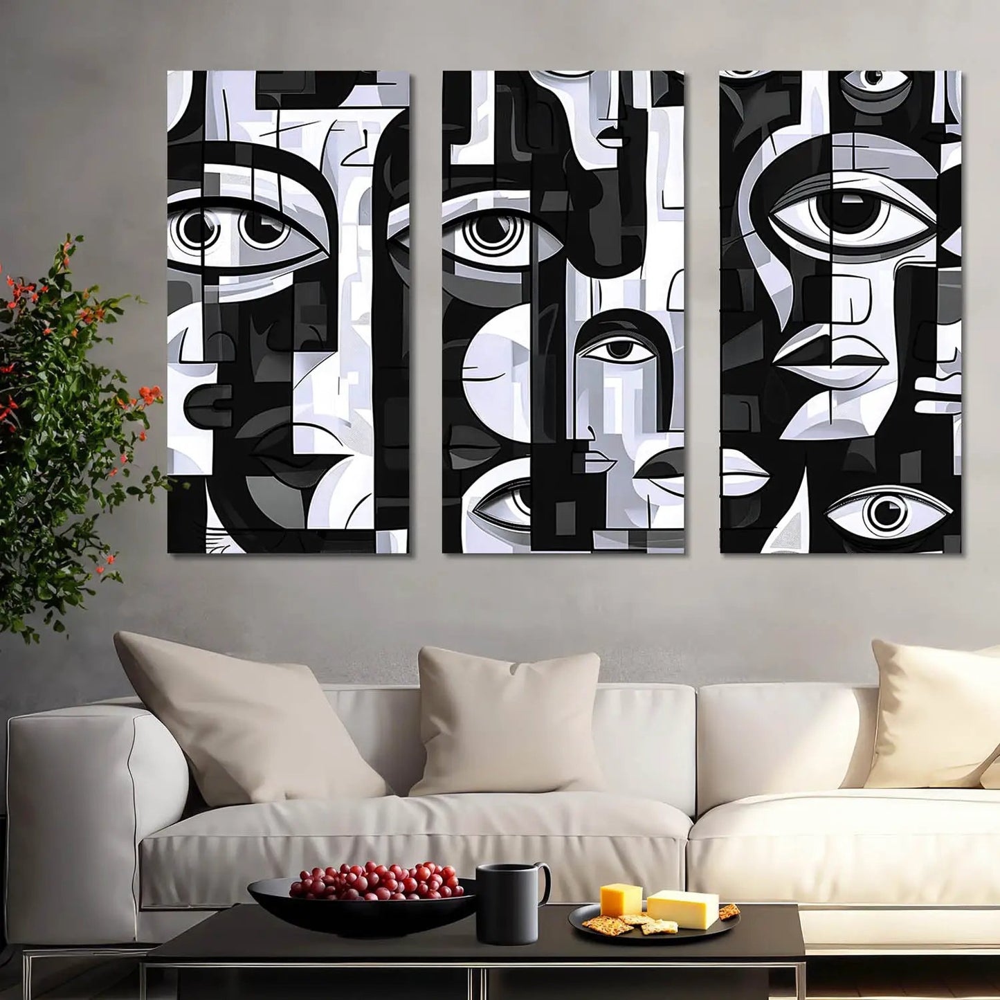 Modern Wall Art Canvas, Wall Print for Living Room Wall Decoration