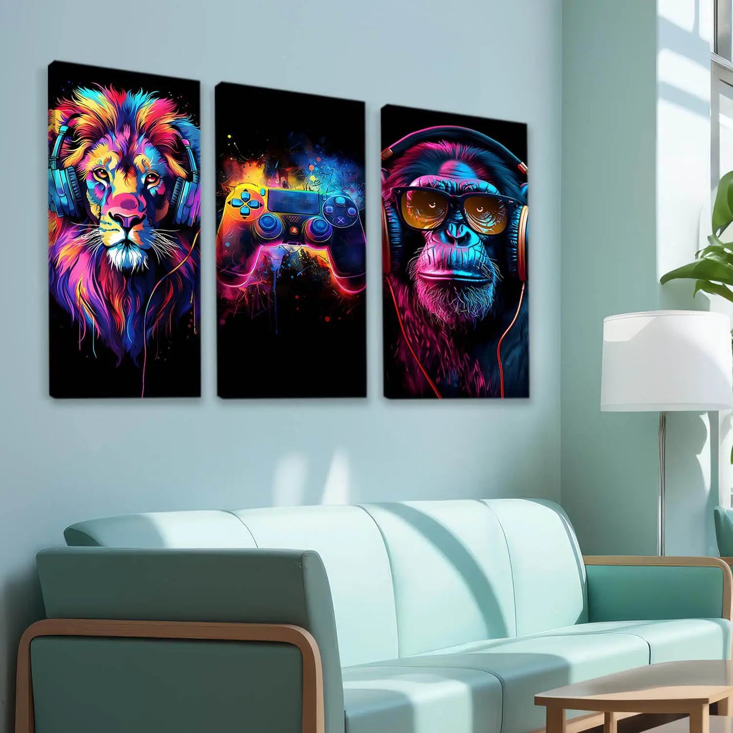 Modern Wall Art Canvas Art Print Set For Home Décor