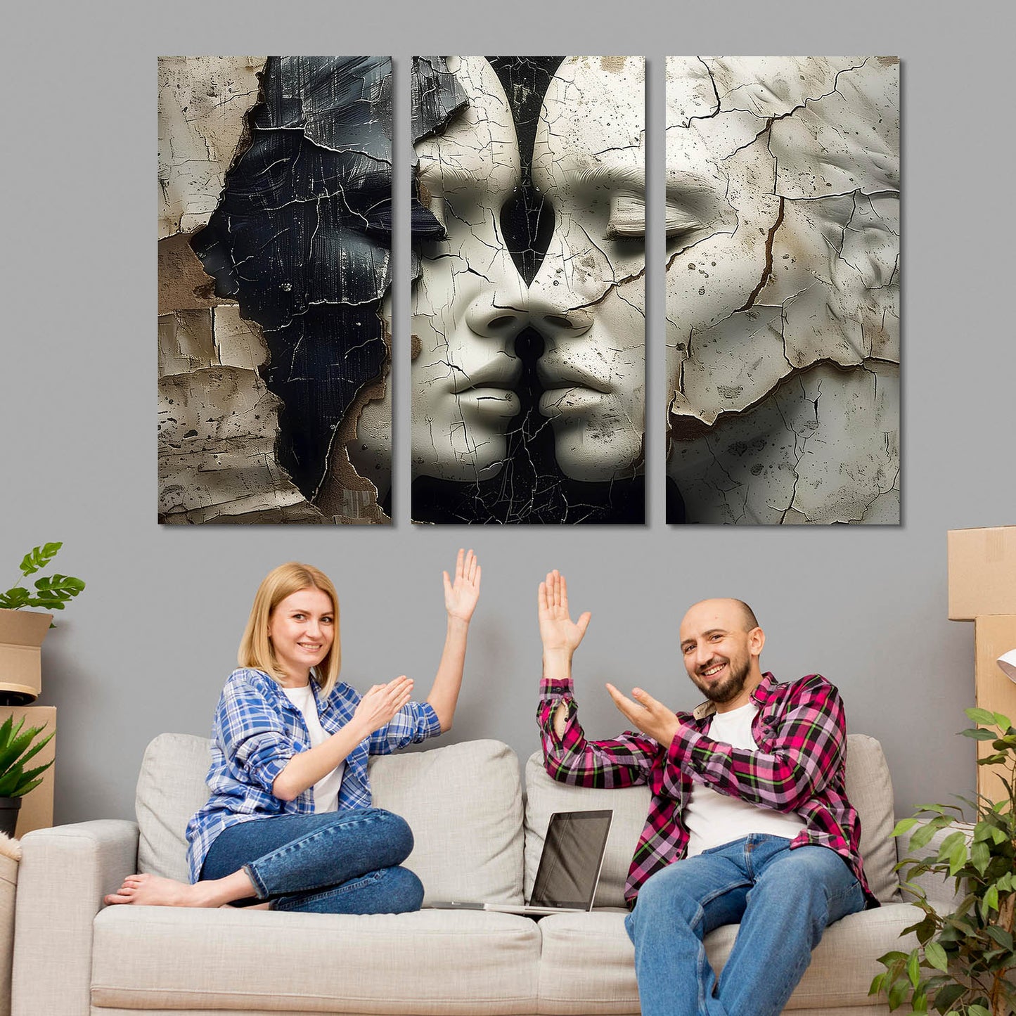 Modern Wall Art Canvas, Wall Print for Living Room Wall Decoration