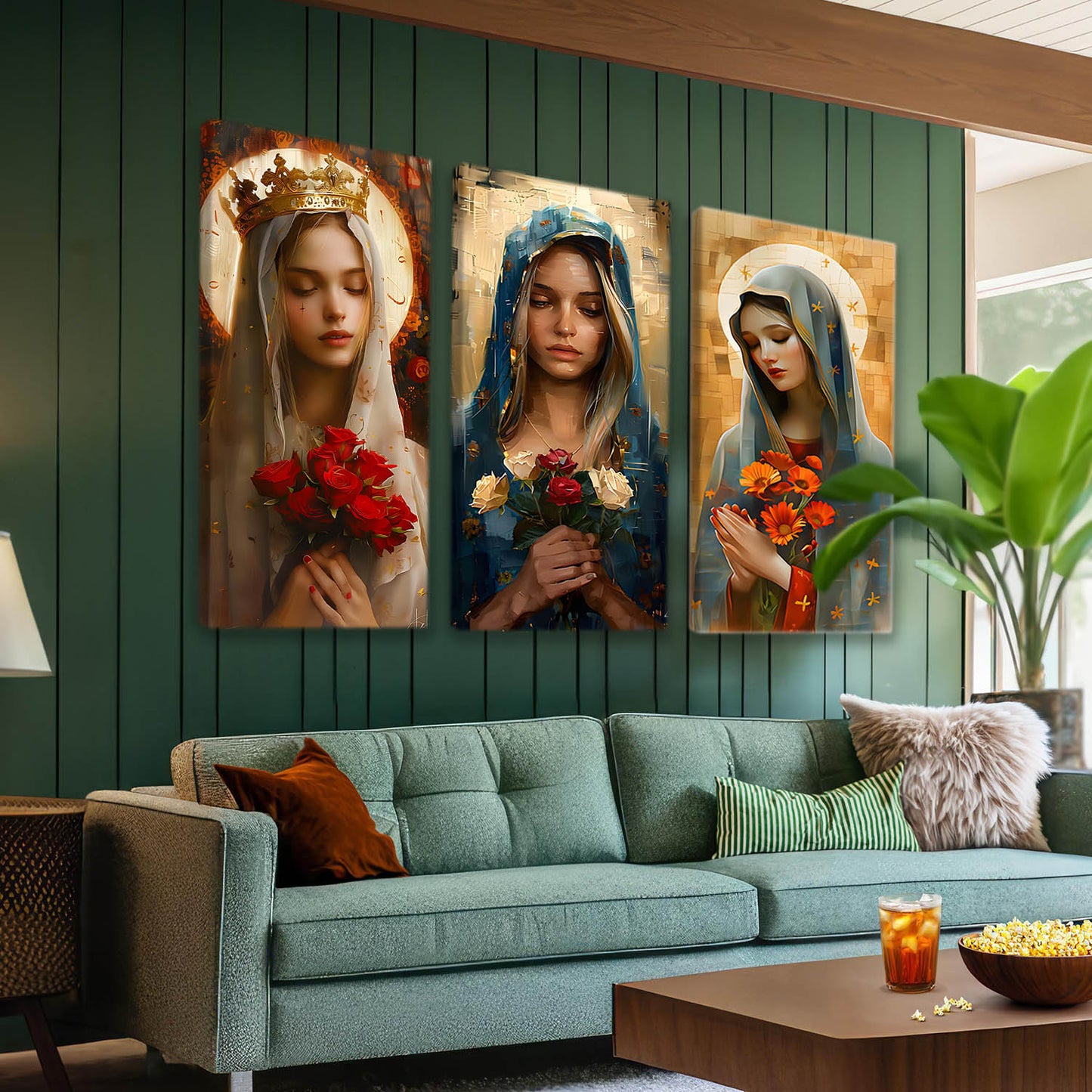 Modern Wall Art Canvas Art Print Set For Home Décor