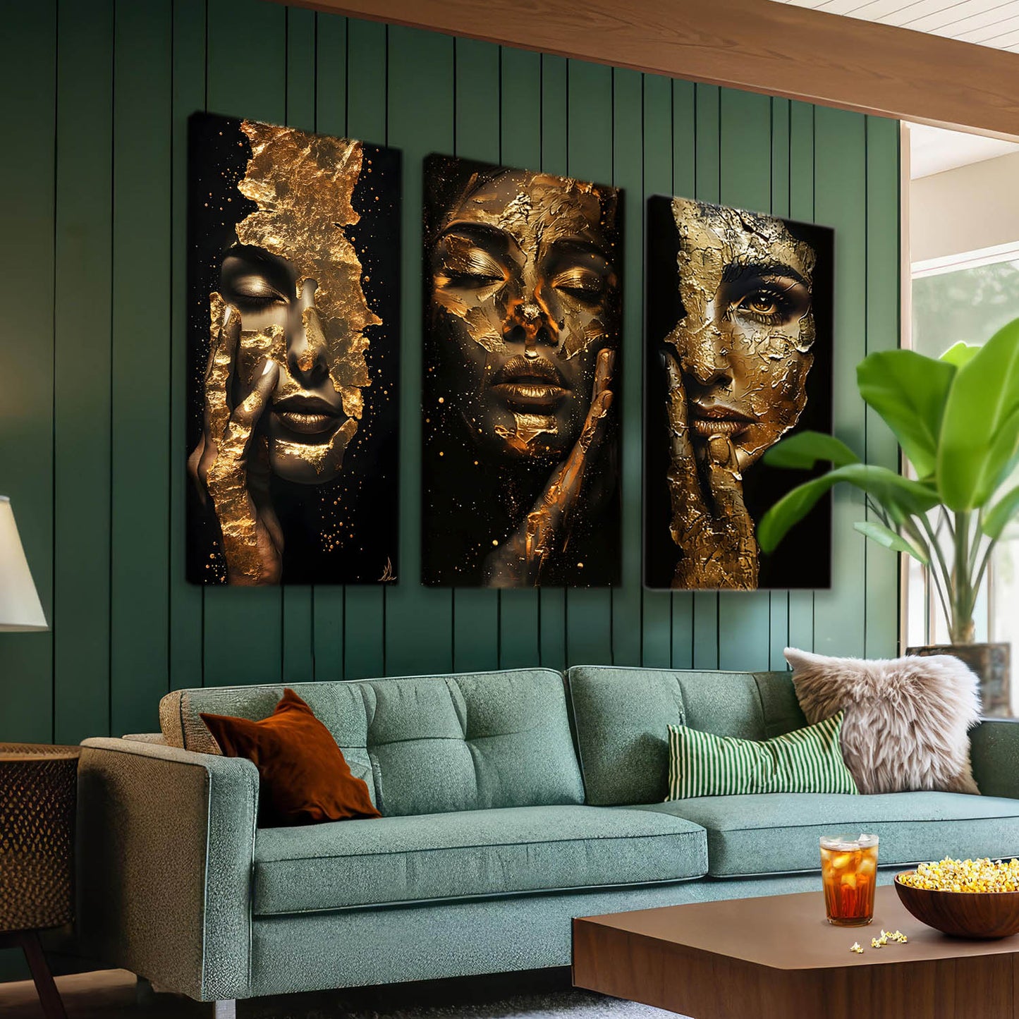 Modern Wall Art Canvas Art Print Set For Home Décor