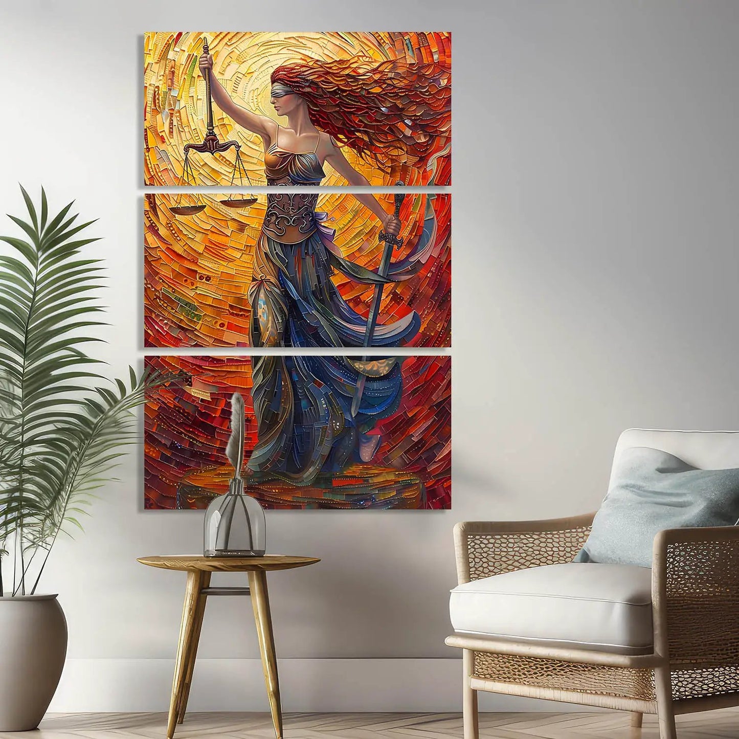 Goddess Of Low Wall Art Canvas For Home Décor Office Living Room