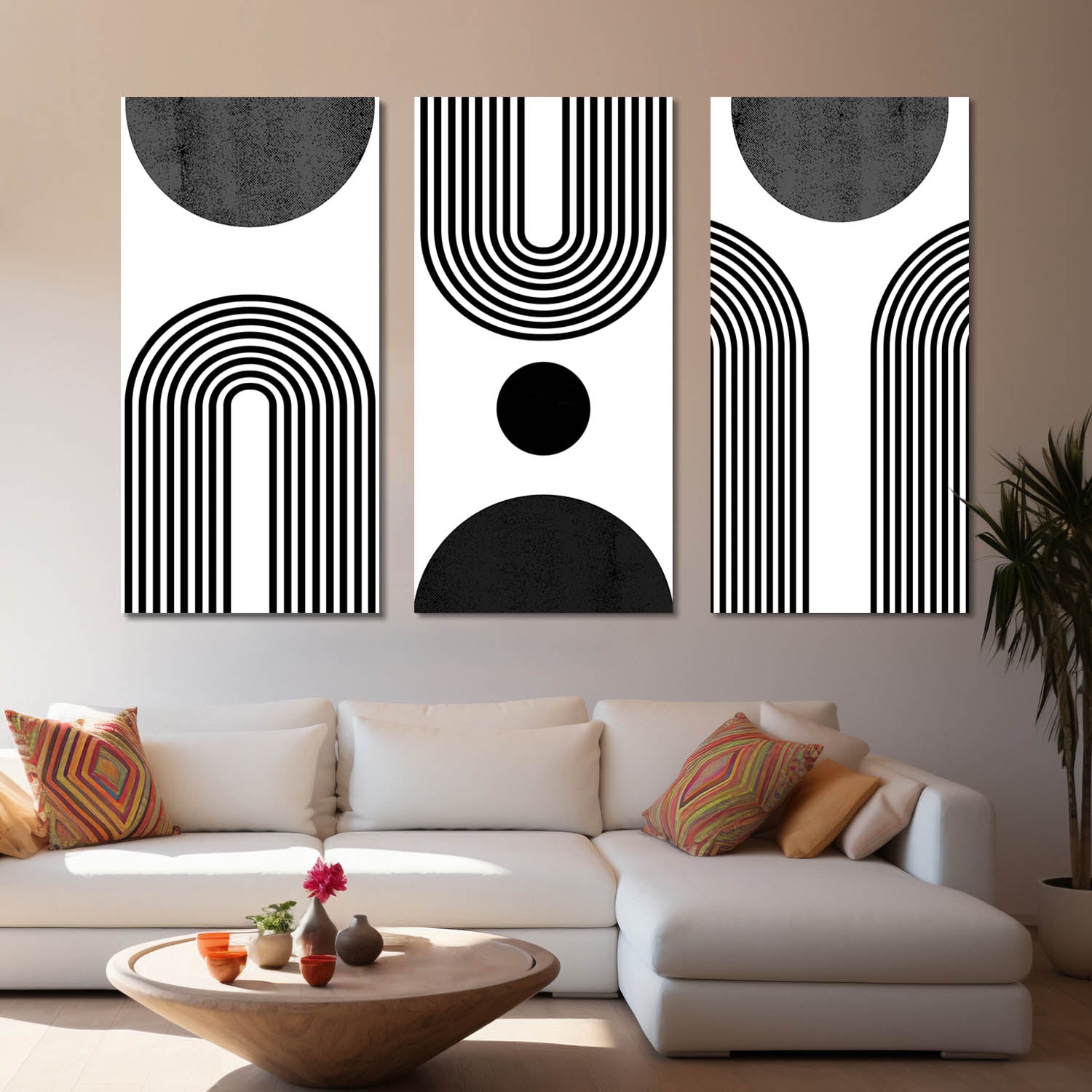 Boho Wall Art Canvas For Living Room canvas painting wall painting