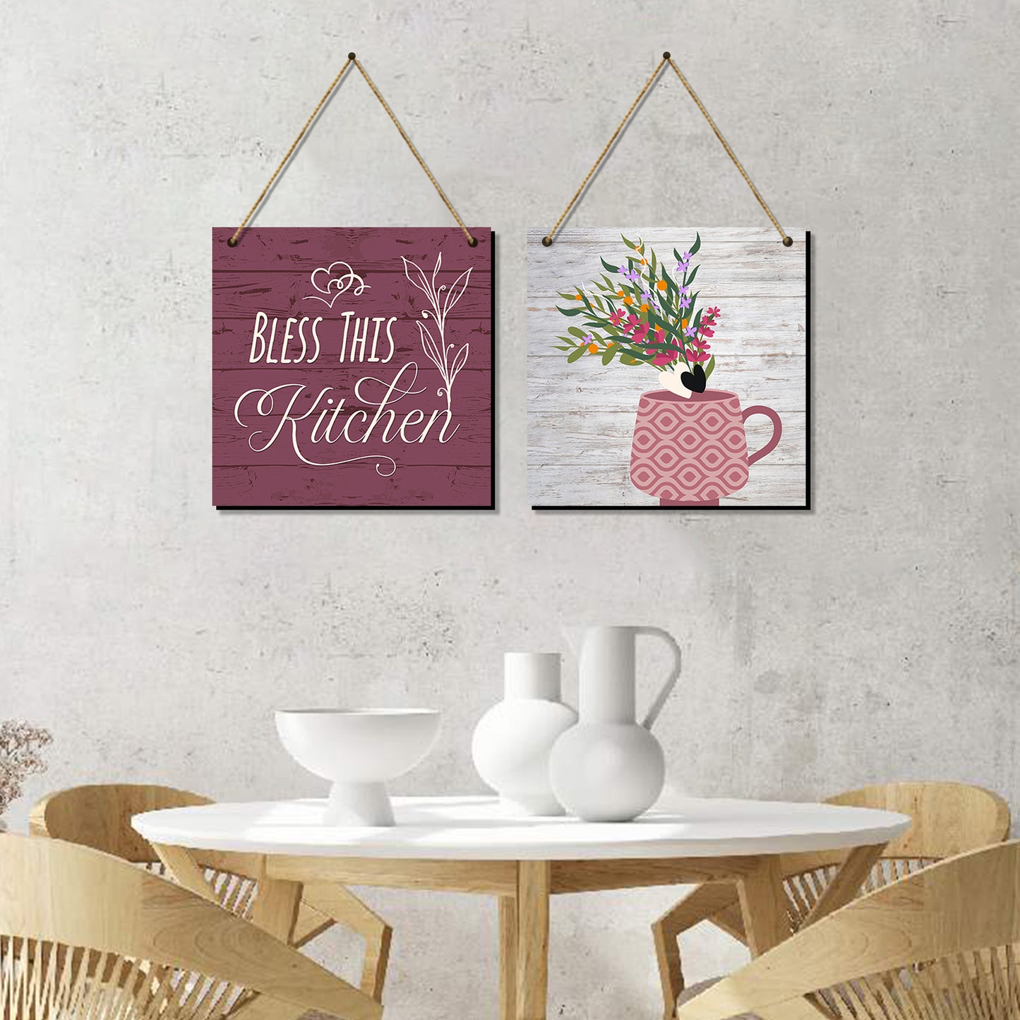 Wall Hangings for Kitchen Restaurant Cafe Wall Decor