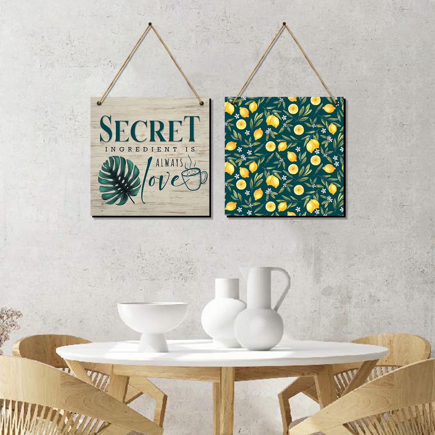 Wall Hangings for Kitchen Restaurant Cafe Wall Decor