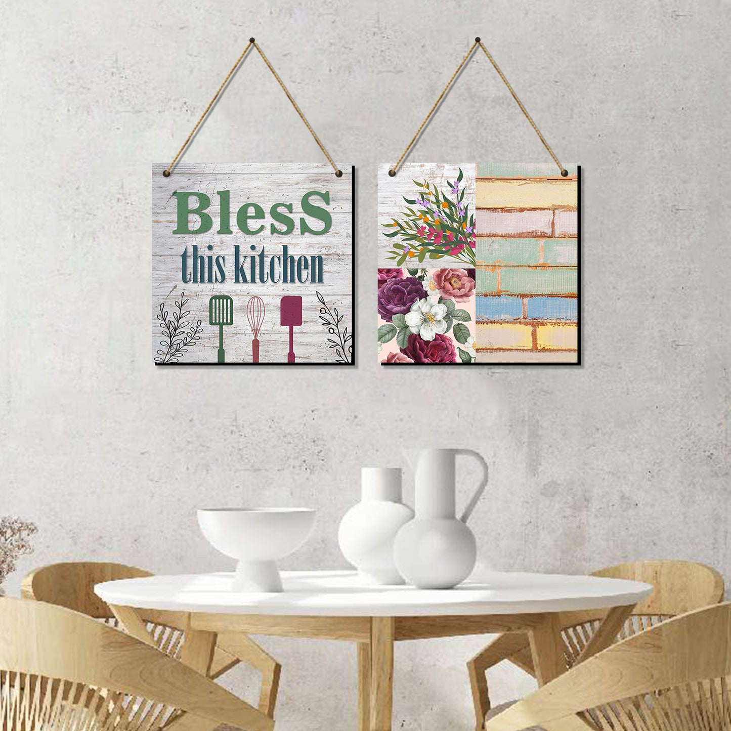 Wall Hangings for Kitchen Restaurant Cafe Wall Decor