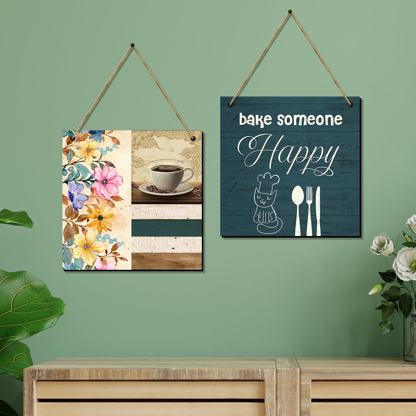 Wall Hangings for Kitchen Restaurant Cafe Wall Decor