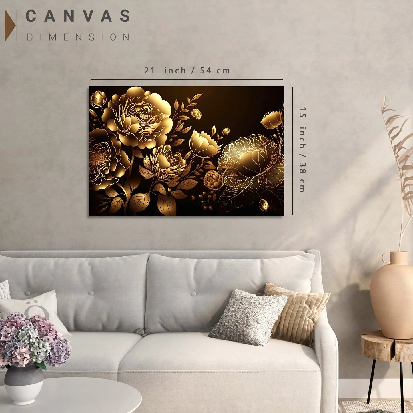 Stylish Wall Decor for Living Room: Modern Abstract Art Canvas Paintings for Home-Kotart