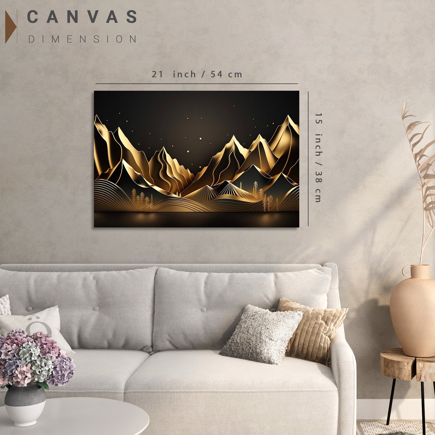 Abstract Canvas Paintings: Perfect Bedroom Wall Decor-Kotart