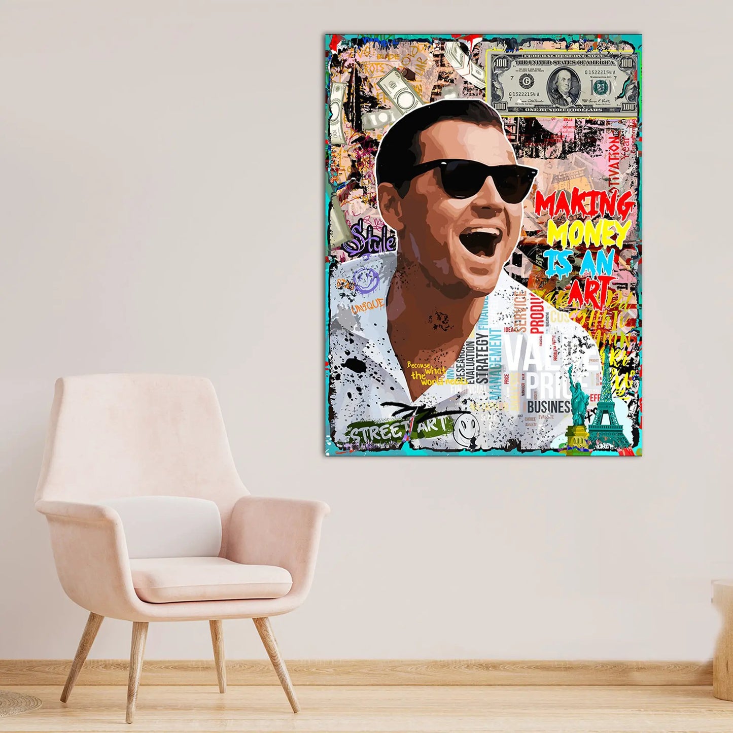 Leonardo DiCaprio Canvas Paintings | Iconic Hollywood Art Collection for Living Room Bedroom Wall Decor-Kotart