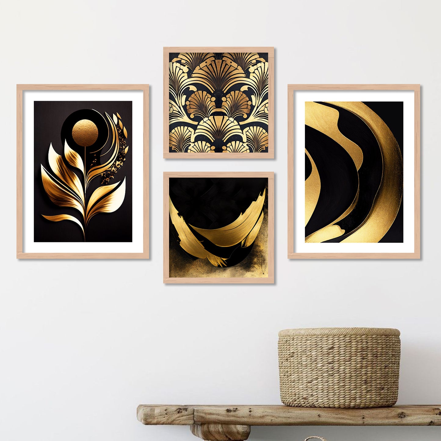 Wall Decor Paintings with Frame for Home Decoration-Kotart