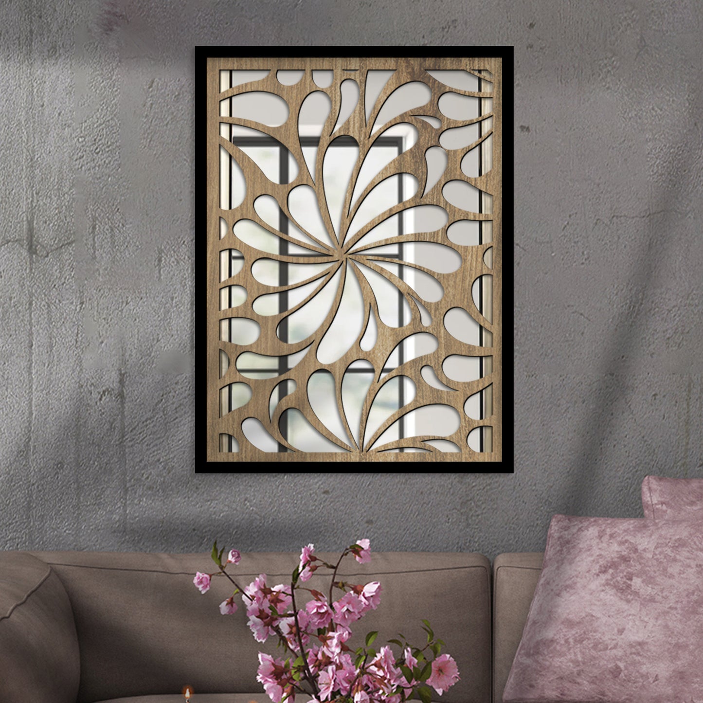 Wall Mirrors for Wall Decoration - Jharokha Mirrors-Kotart