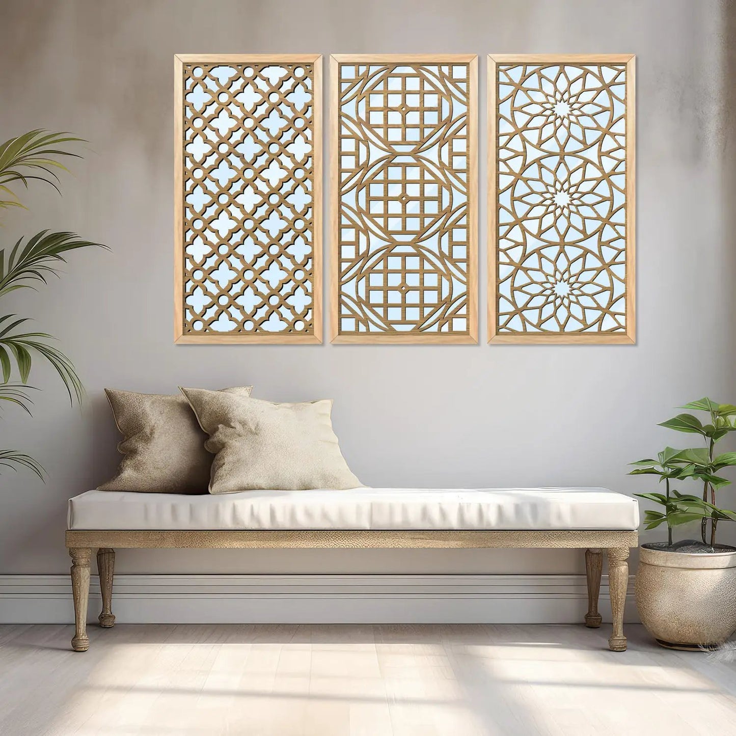 Decorative Wall Mirrors Mirror with Frame for Home And Office Wall Décor