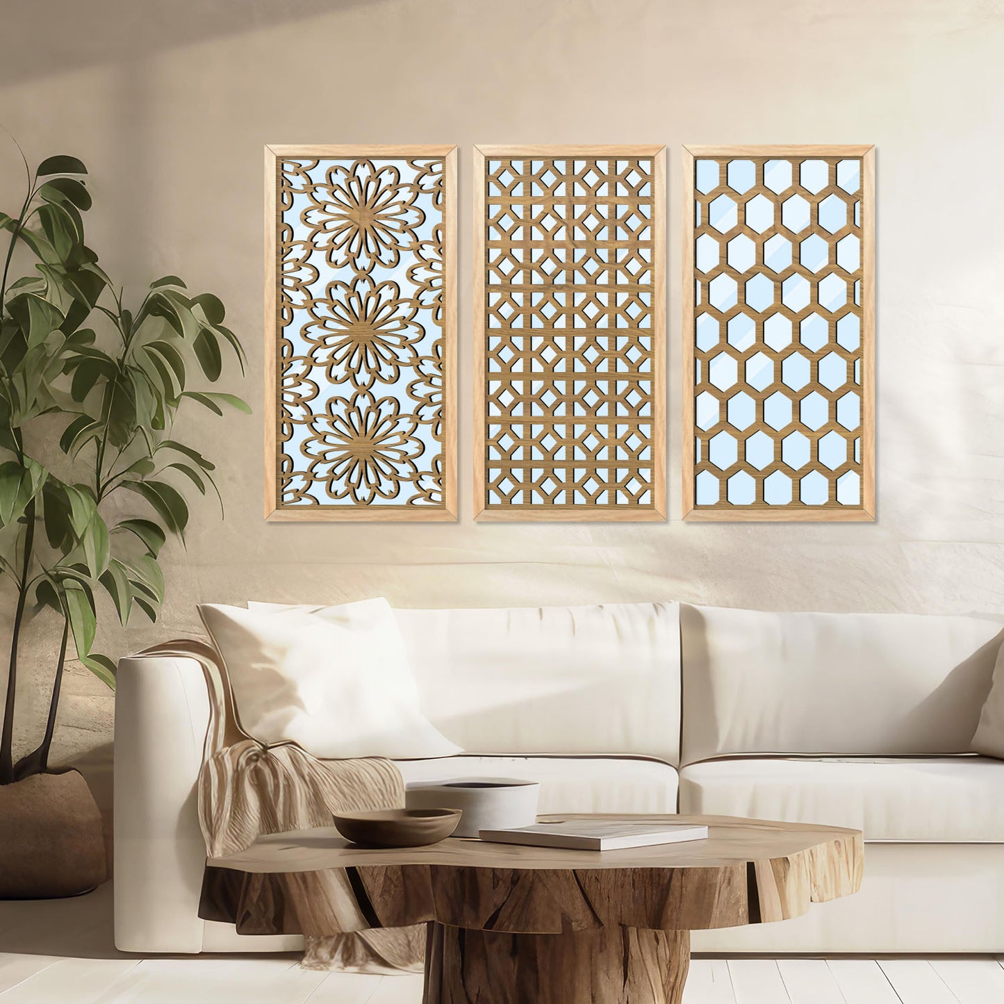 Decorative Wall Mirrors Mirror with Frame for Home And Office Wall Décor