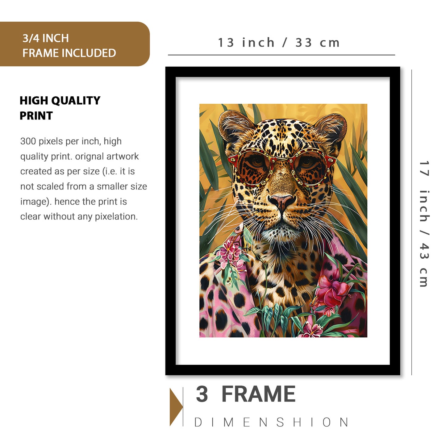 Modern Art Prints with Frame for Living Room Bedroom Home and Office Wall Decor Set of 6