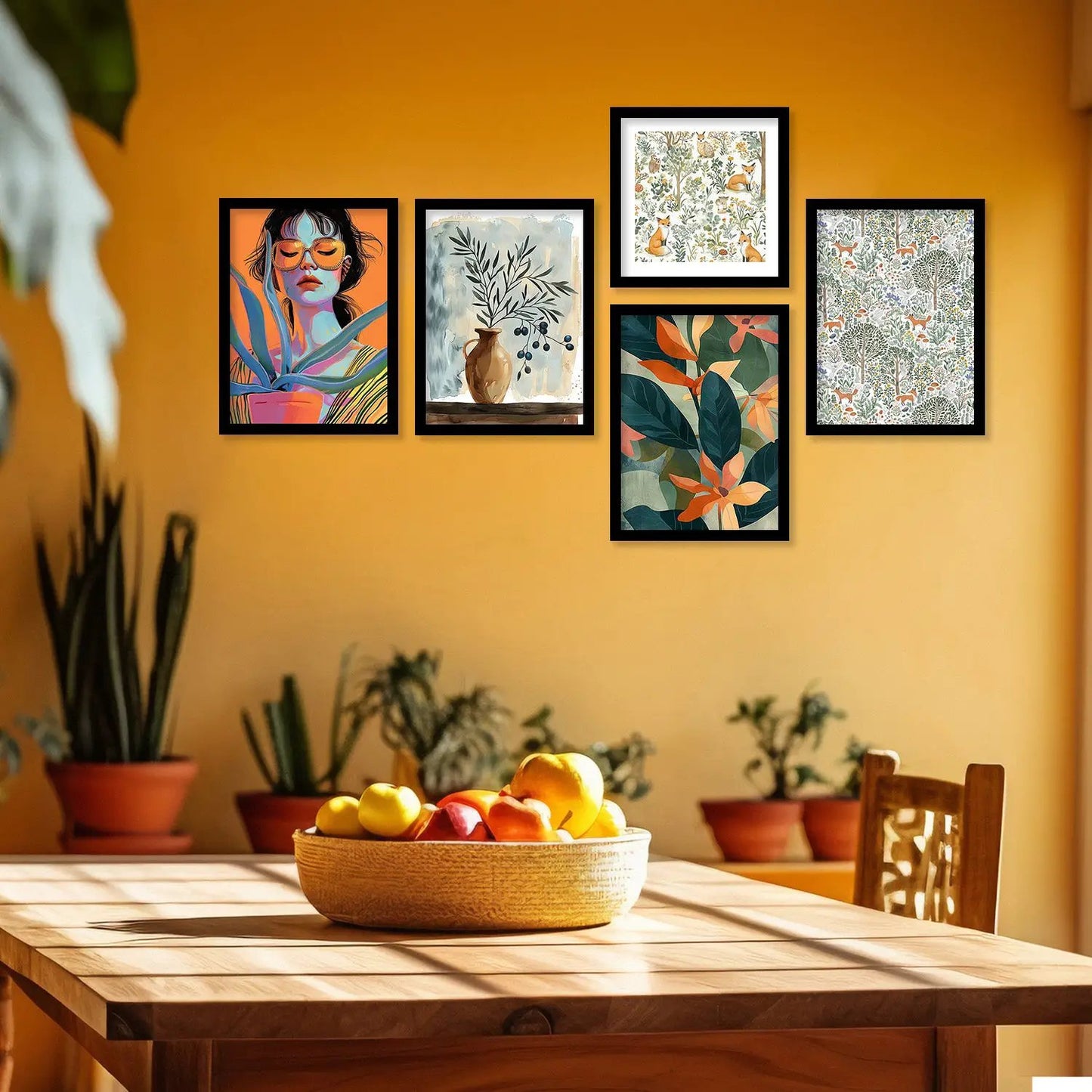 Mordern Art Wall Décor Framed Prints for Bedroom Living Room
