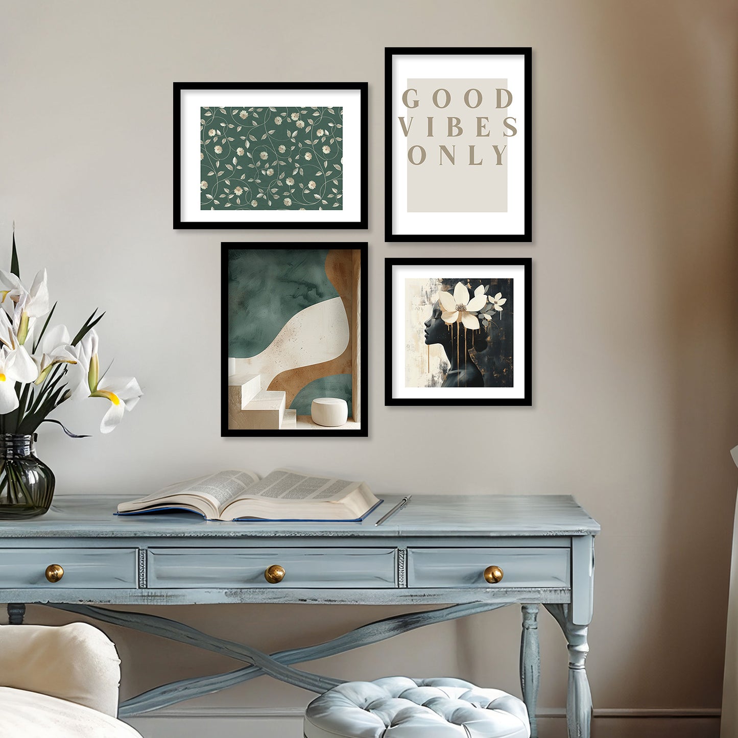 Mordern Art Wall Décor Framed Prints for Bedroom Living Room