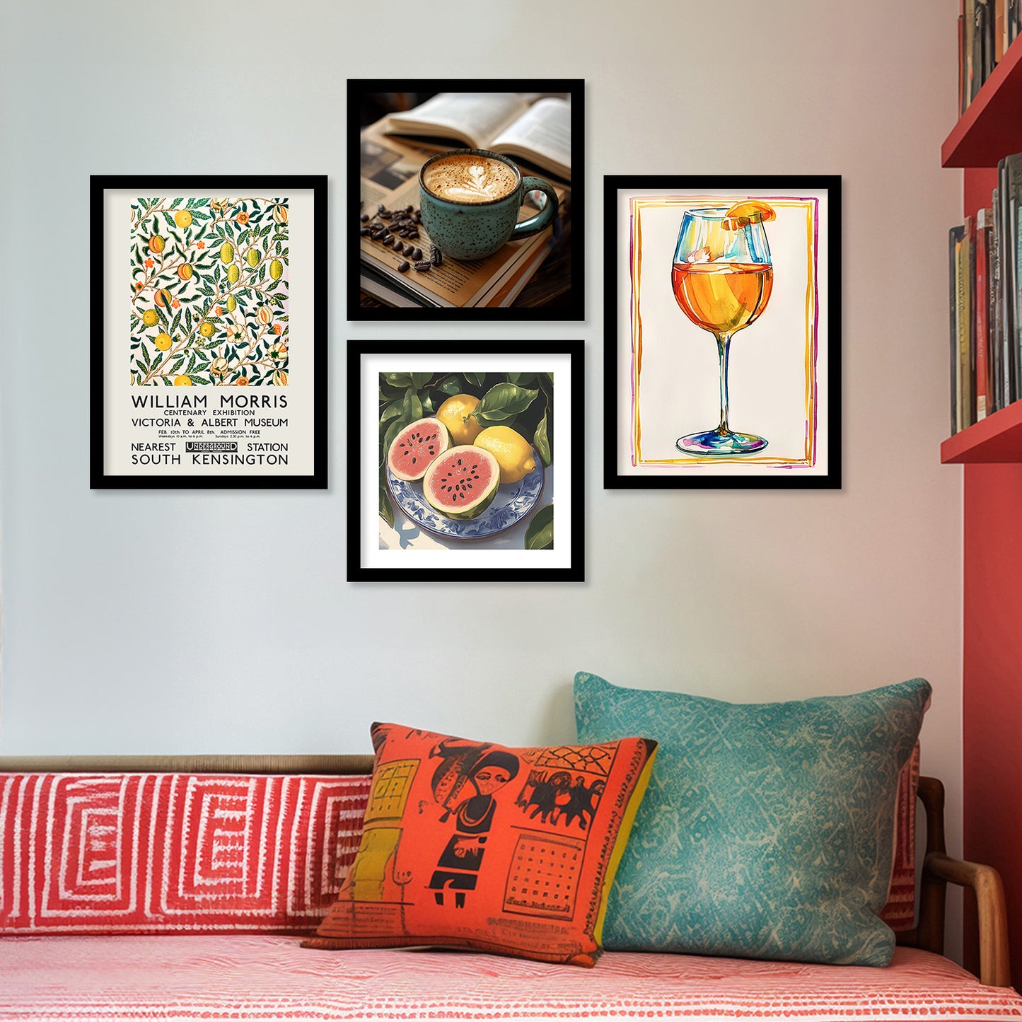 Mordern Art Wall Décor Framed Prints for Bedroom Living Room