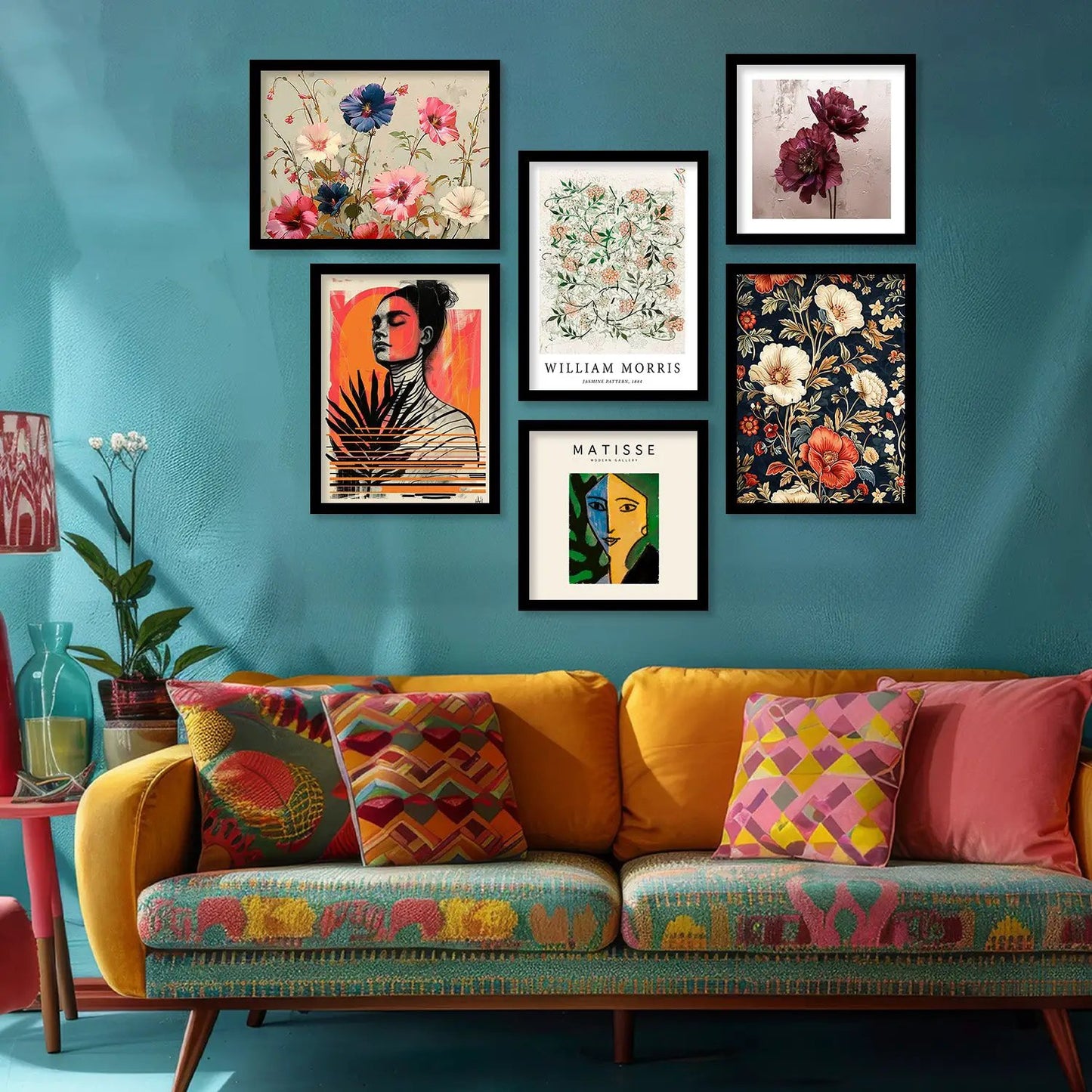 Mordern Art Wall Décor Framed Prints for Bedroom Living Room