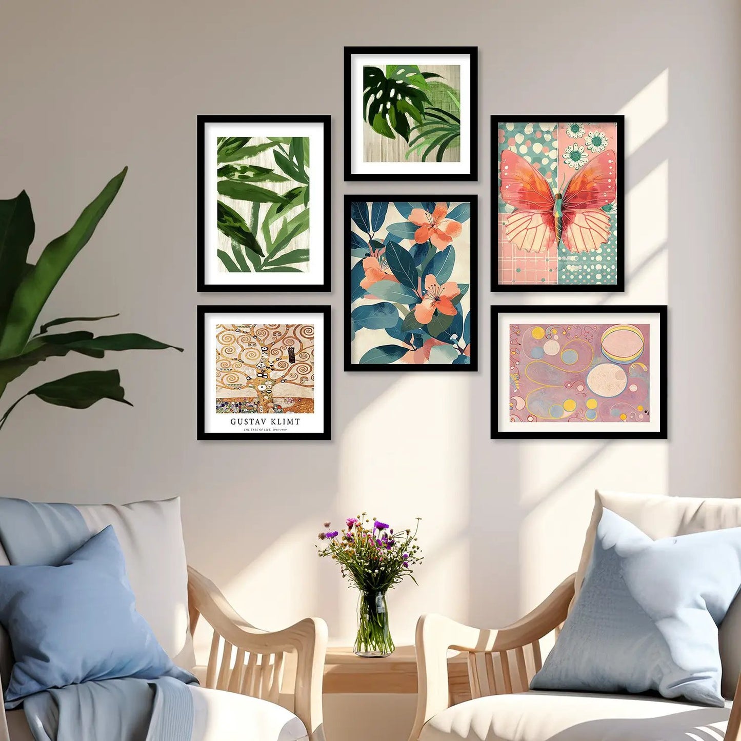 Mordern Art Wall Décor Framed Prints for Bedroom Living Room