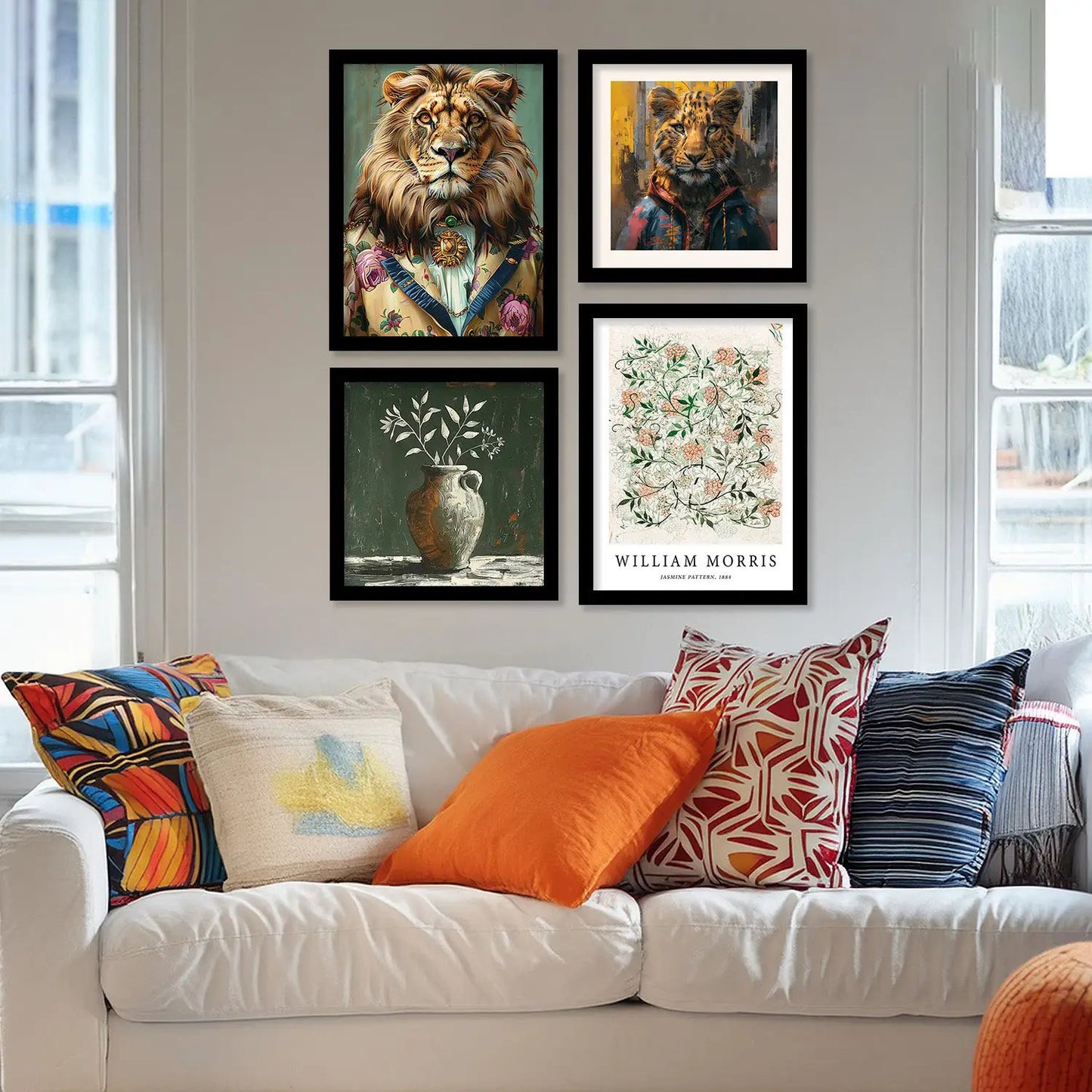 Mordern Art Wall Décor Framed Prints for Bedroom Living Room