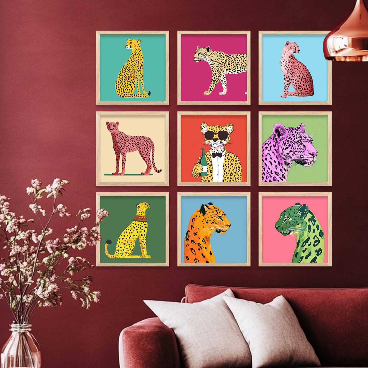Modern Wall Art Paintings with Frame for Wall Decor