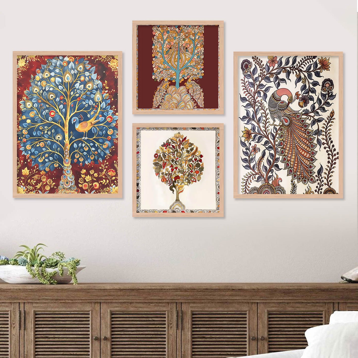 Exquisite Madhubani Art Combo: A Glimpse of Rich Heritage