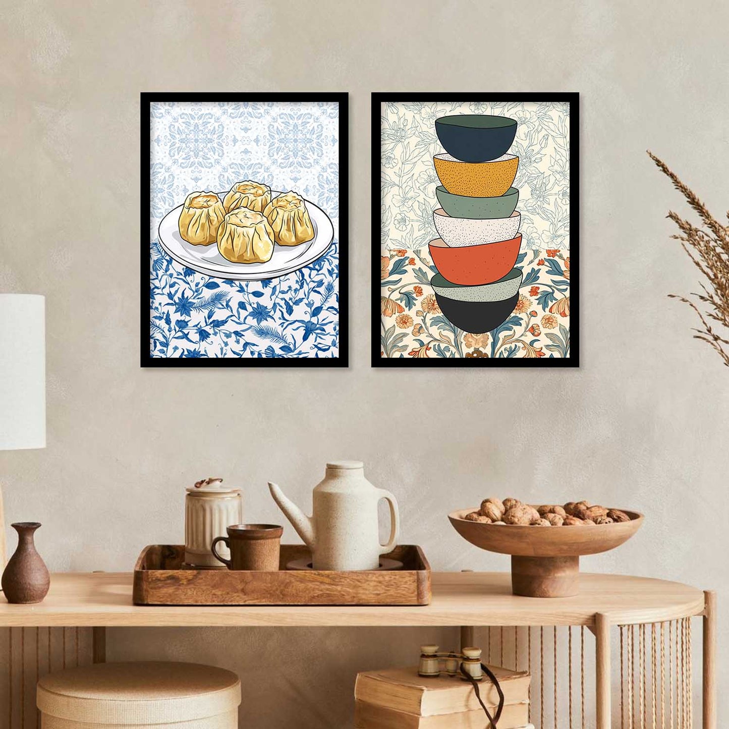 Restaurant Wall Print For Living Room Wall Decor