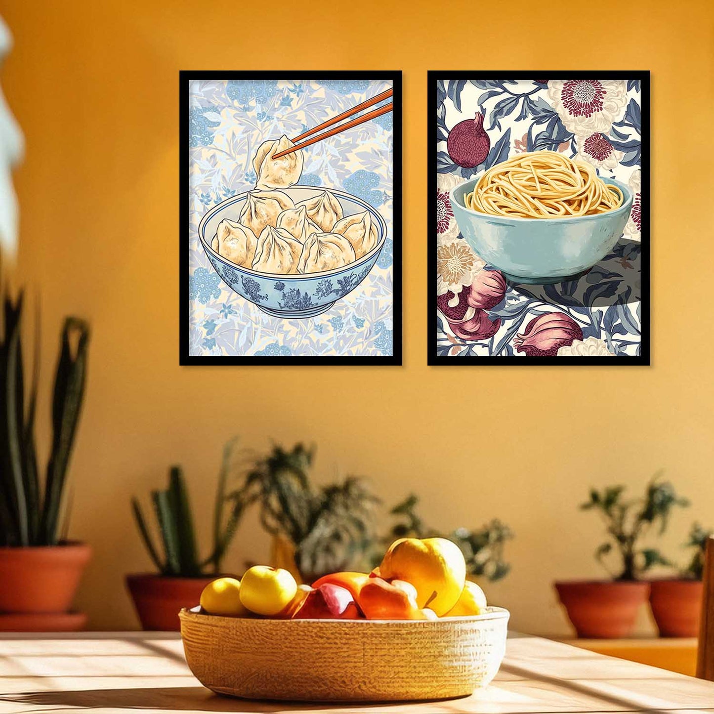 Restaurant Wall Print For Living Room Wall Decor